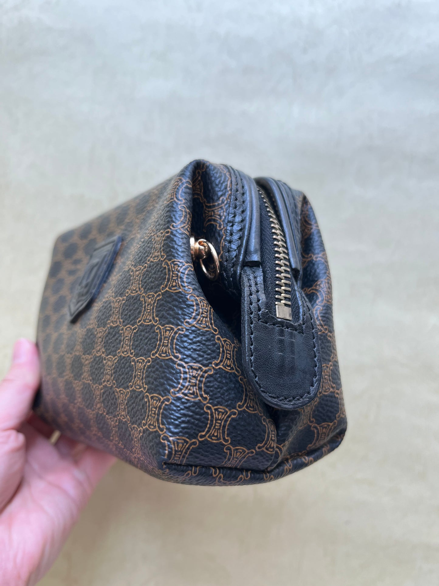 Vintage Celine Pouch(Blk, size:s)