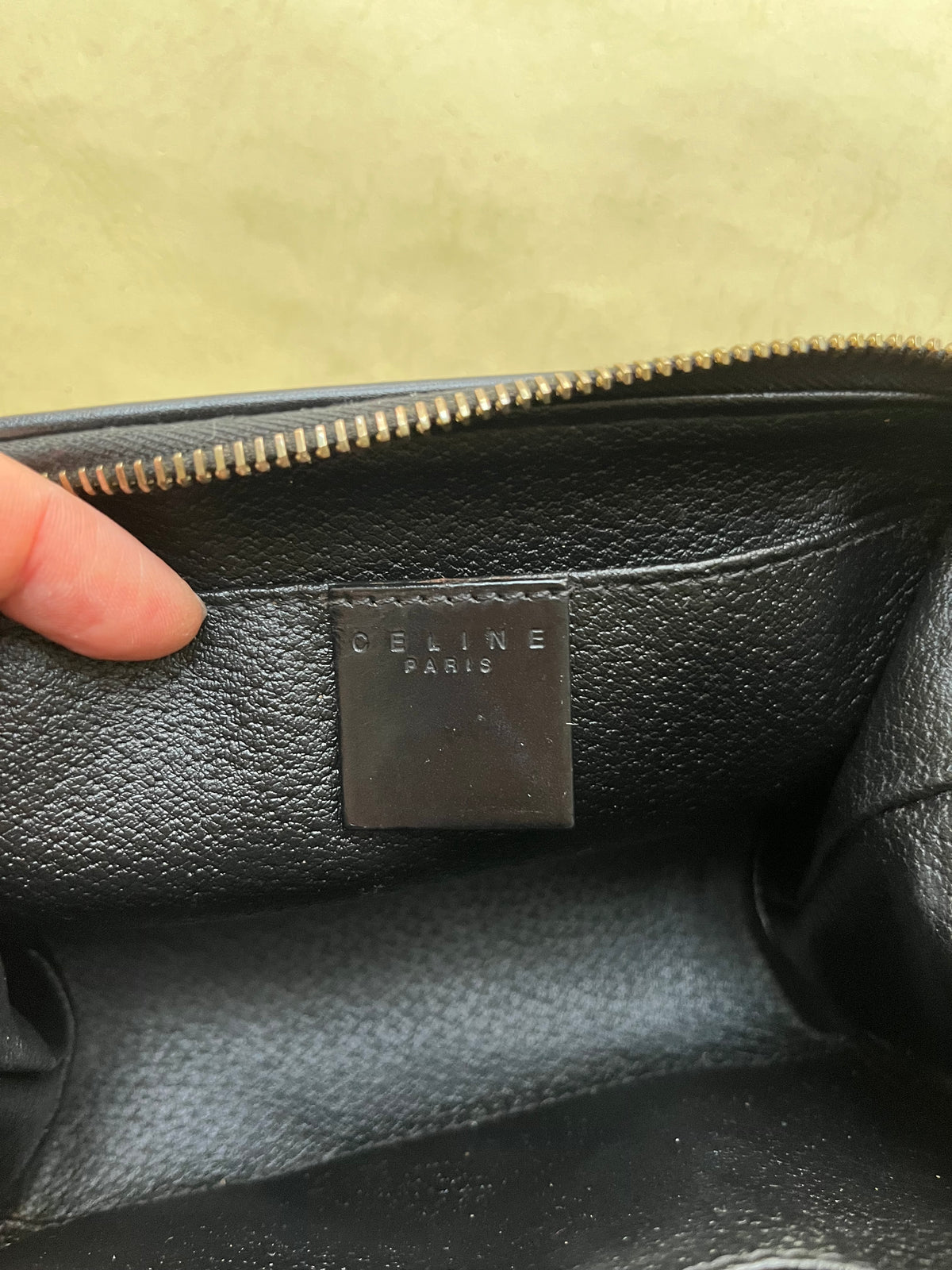 Vintage Celine Pouch(size: mini)