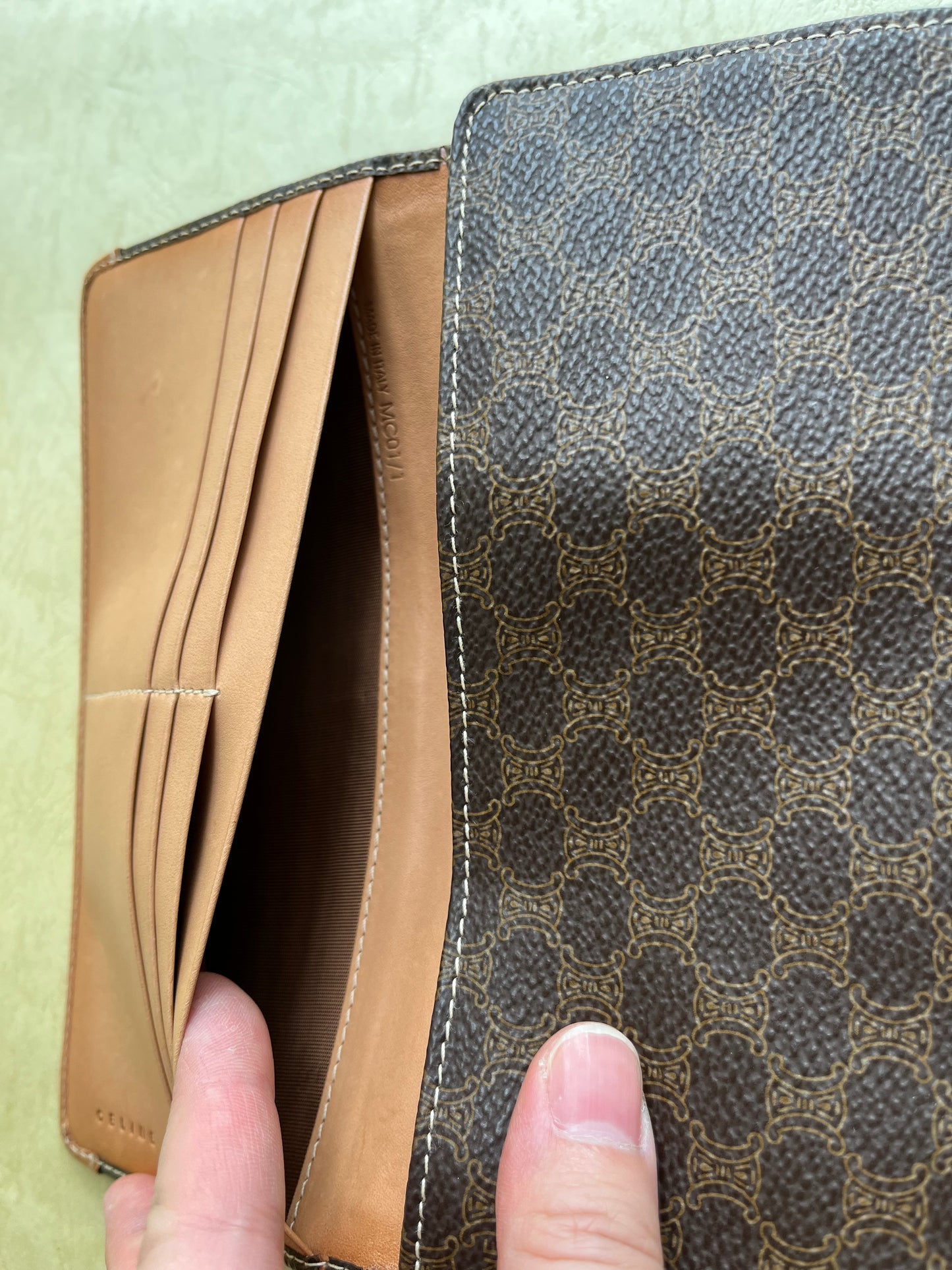 Vintage Celine Long Wallet