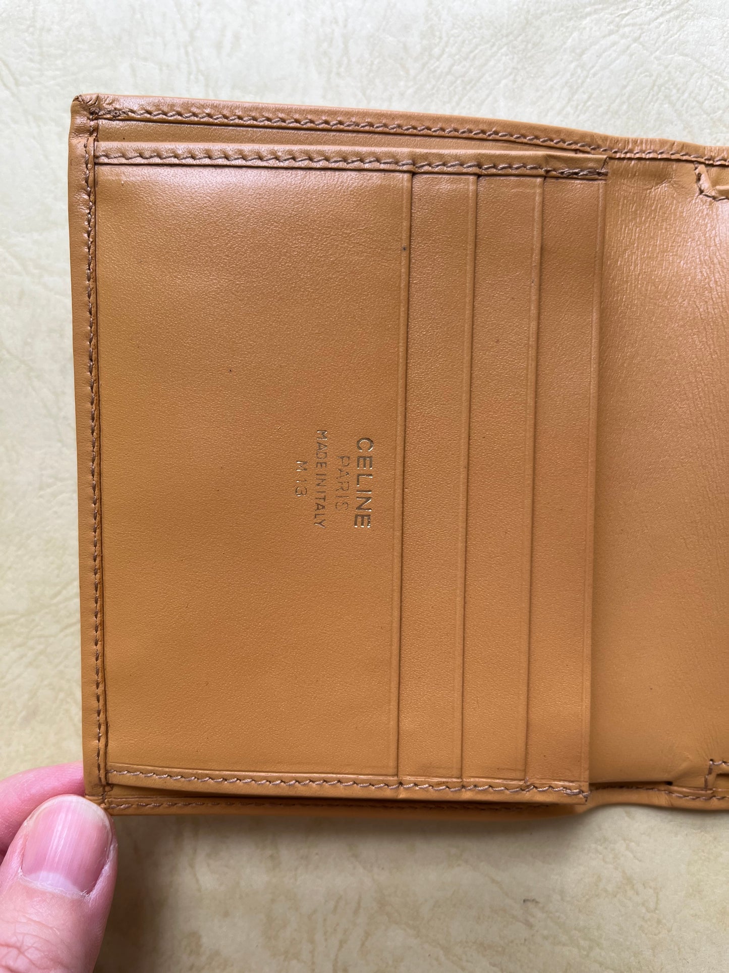 Vintage Celine Short Wallet
