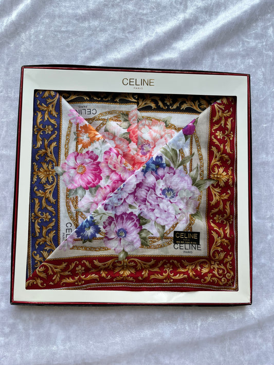 Vintage Celine Handerchief