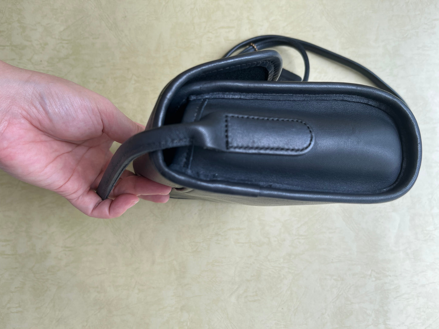 Vintage Coach Black Crossbody Bag