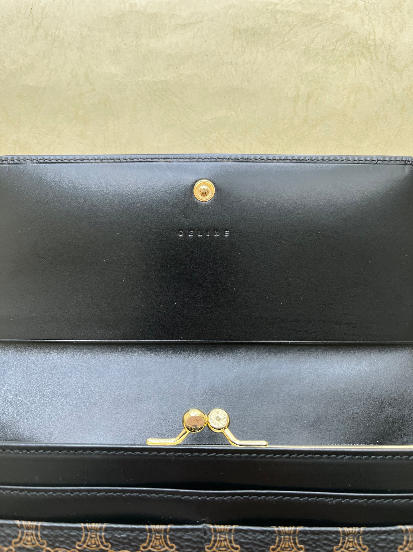 Vintage Celine Long Wallet