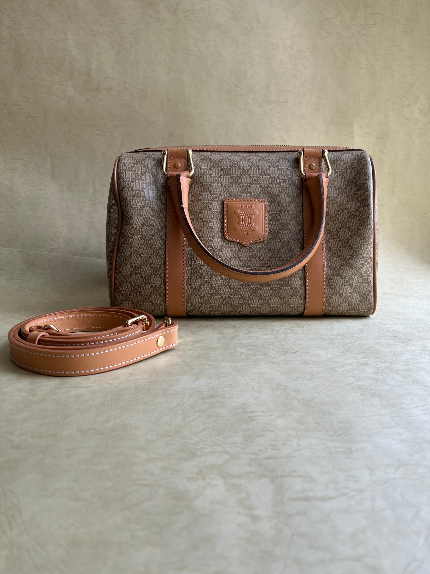 Vintage Celine Boston Bag