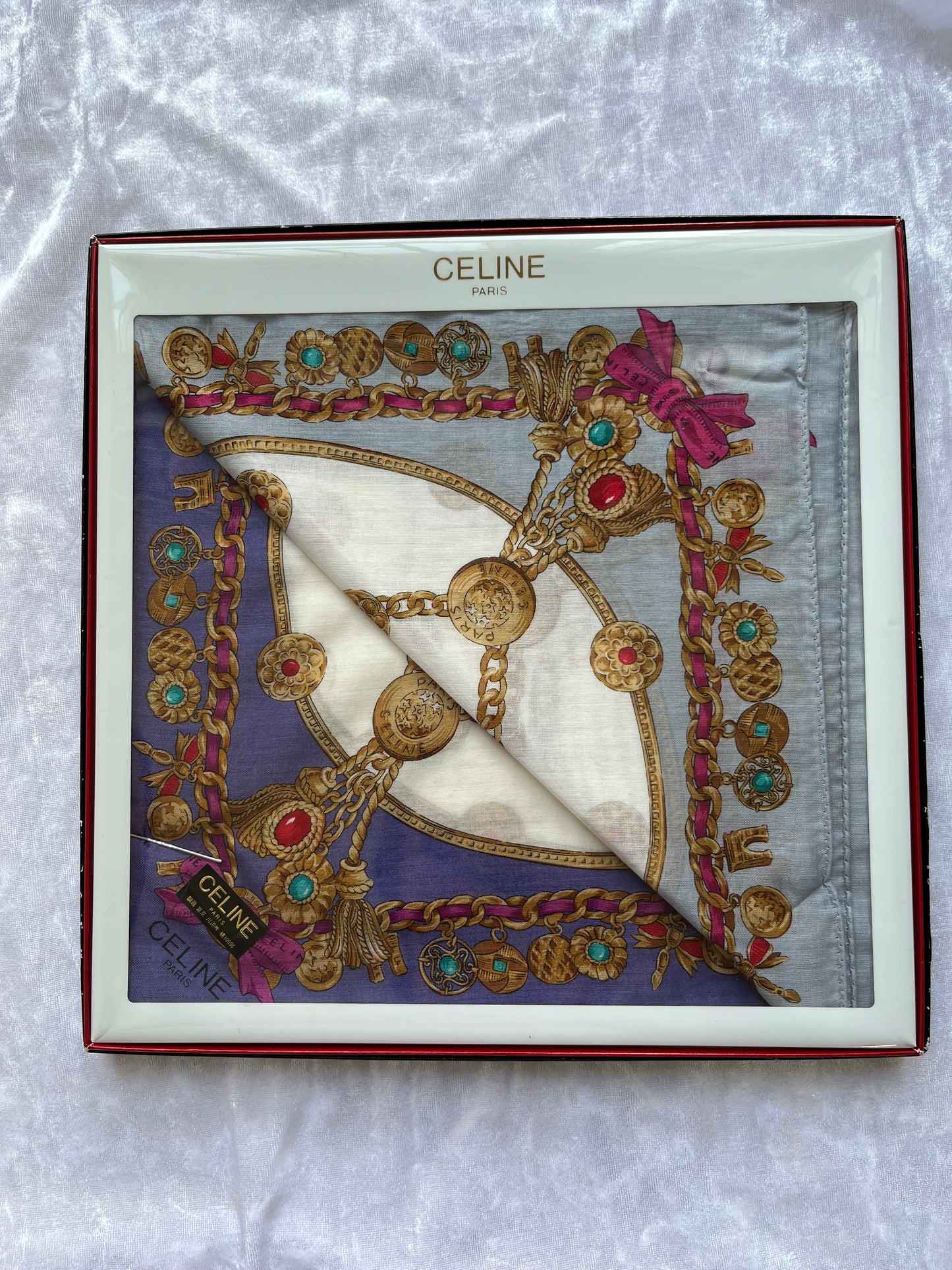 Vintage Celine Handerchief