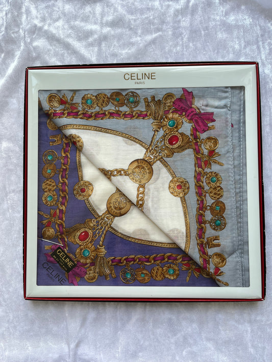 Vintage Celine Handerchief