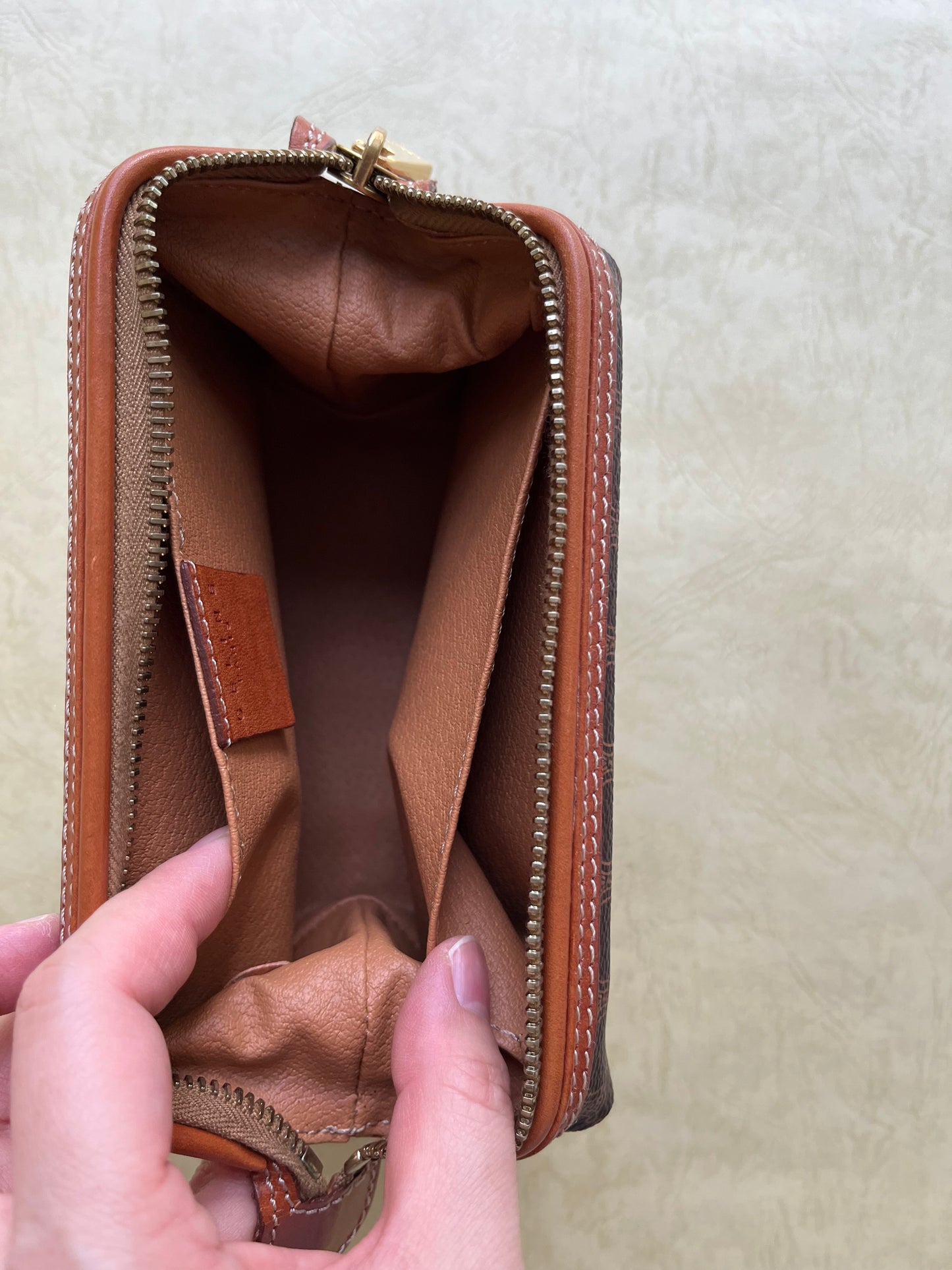 Vintage Celine Pouch, S(Brown)