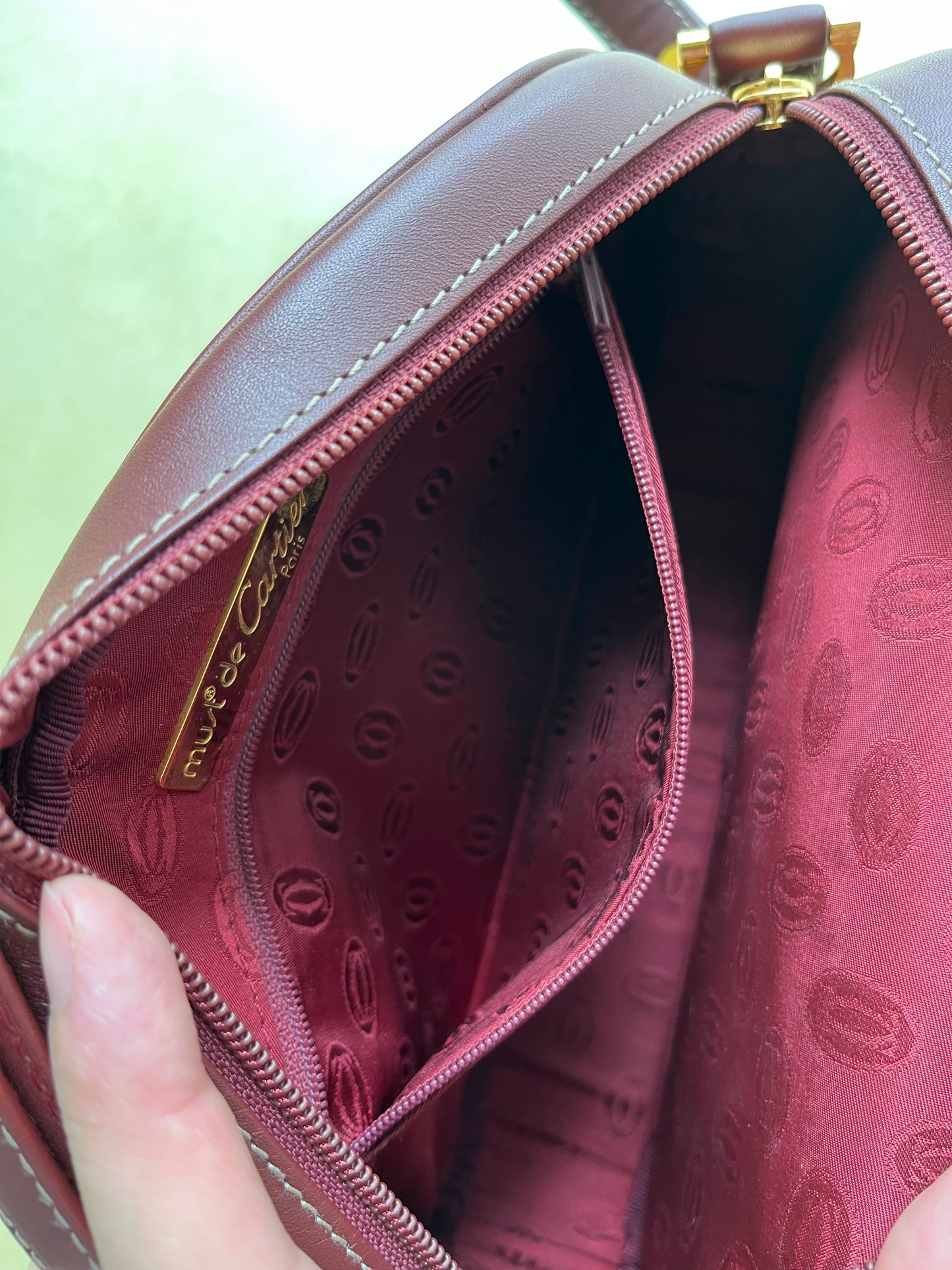 Vintage Cartier 2 way Bag