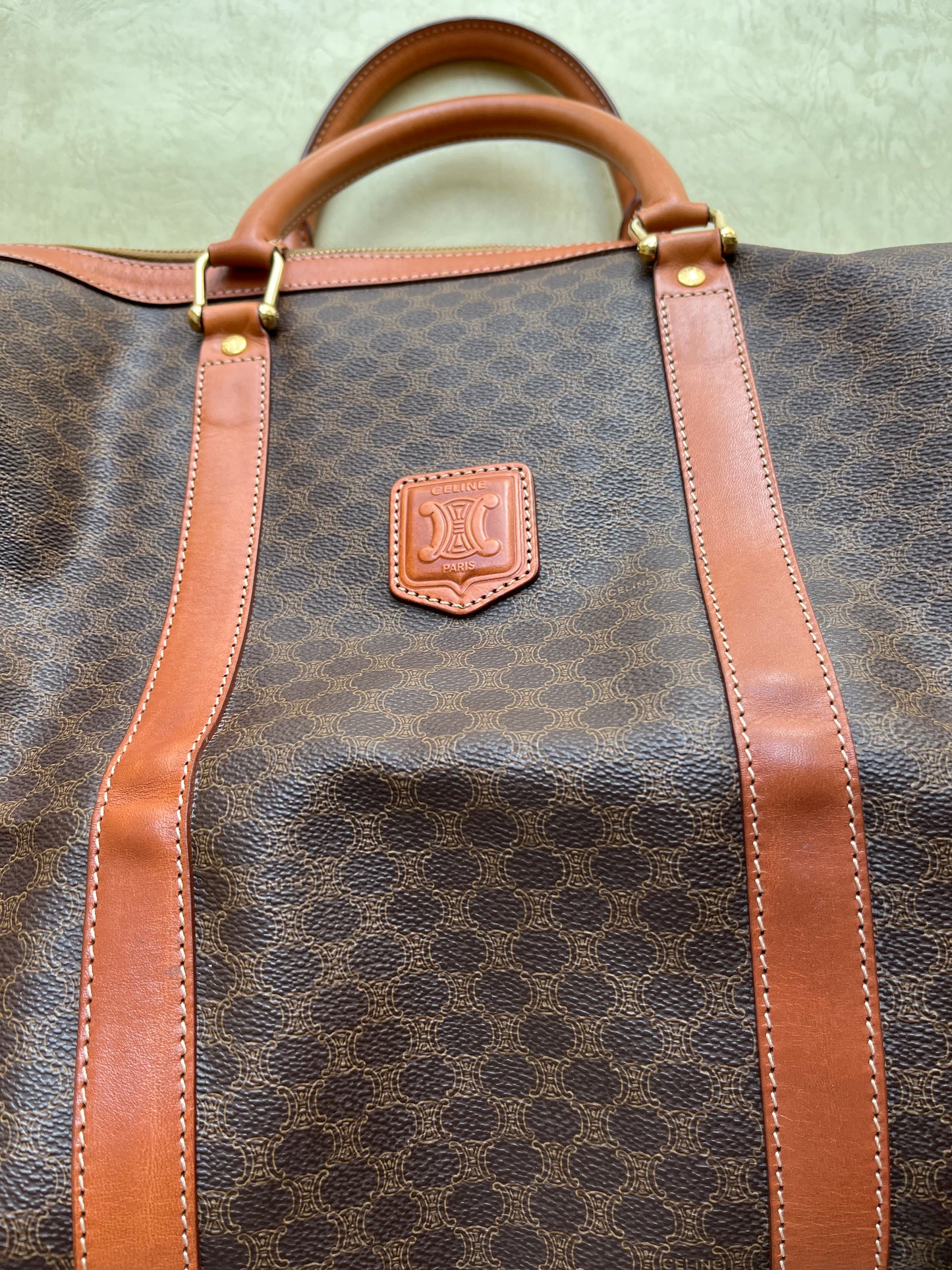 Vintage Celine Luggage Bag