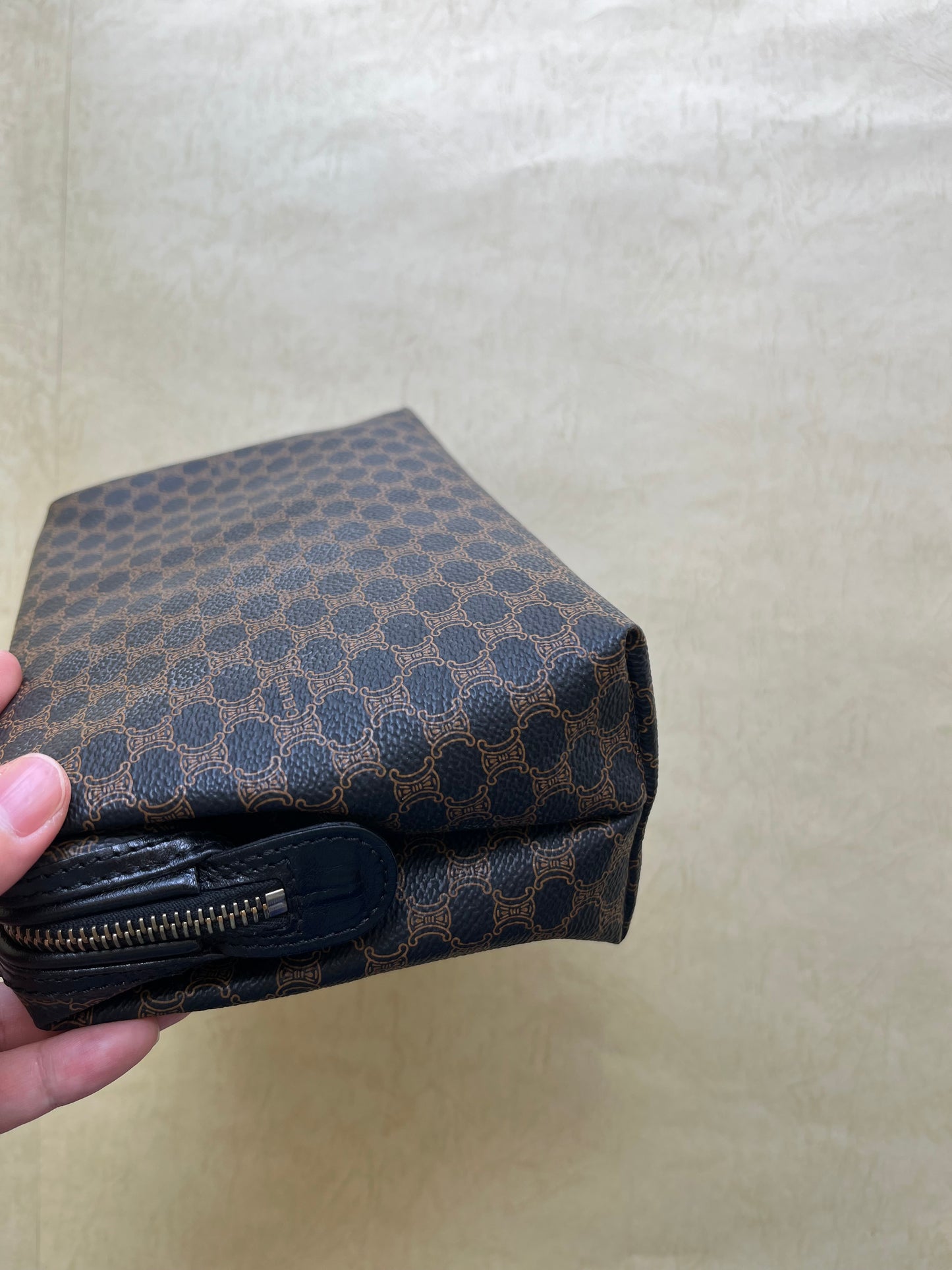 Vintage Celine Pouch (black, size: M)