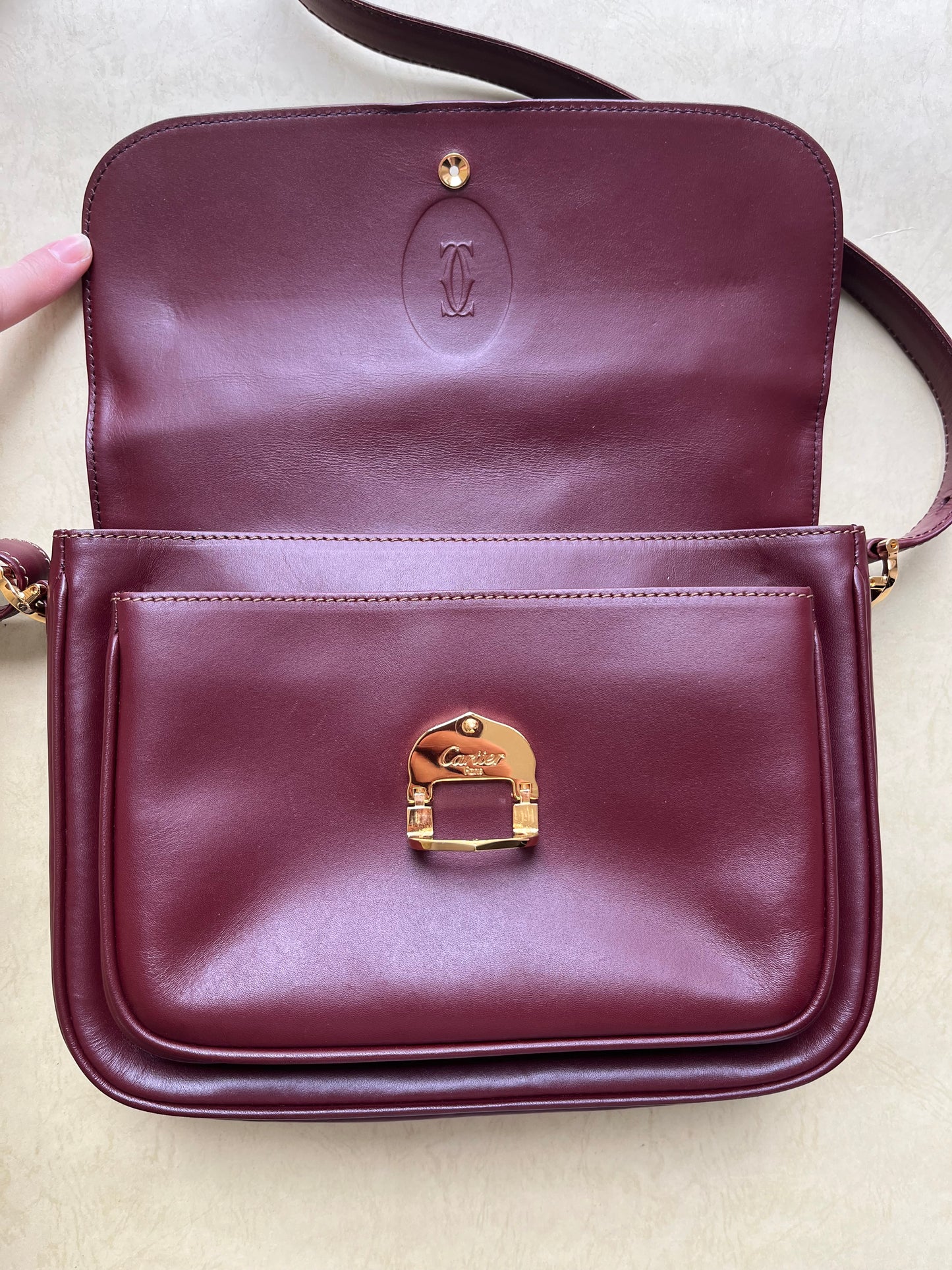 Vintage Cartier 2-way Bag