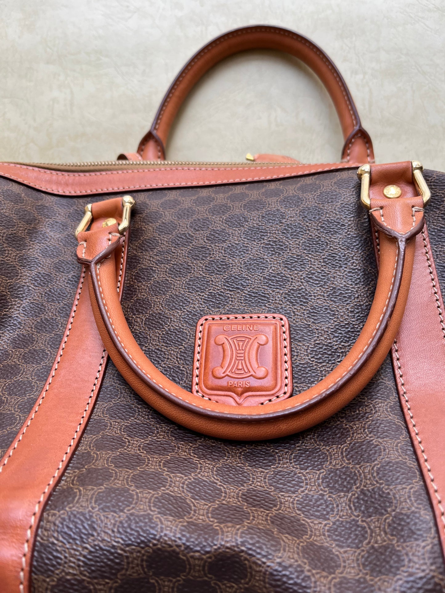 Vintage Celine Luggage Bag