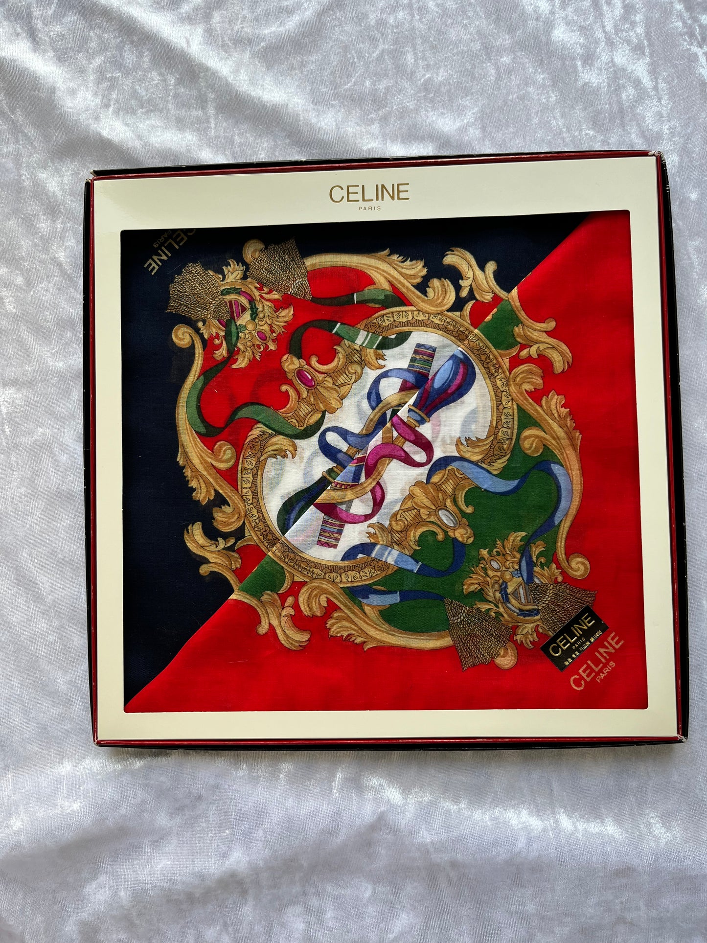 Vintage Celine Handkerchief