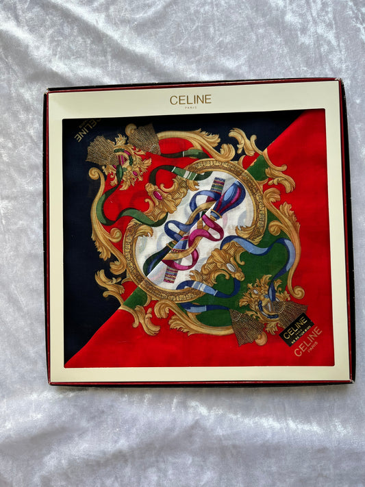Vintage Celine Handkerchief