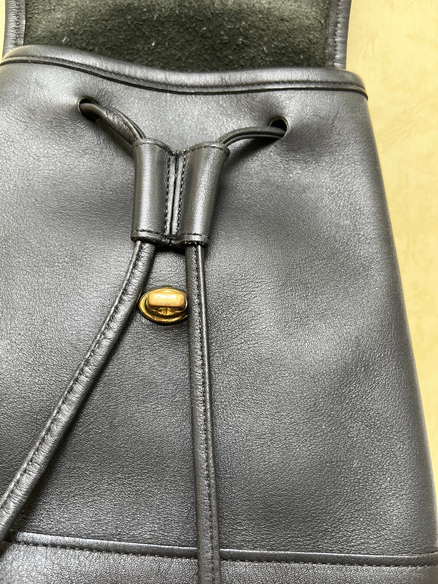 Vintage Coach Black Daypack