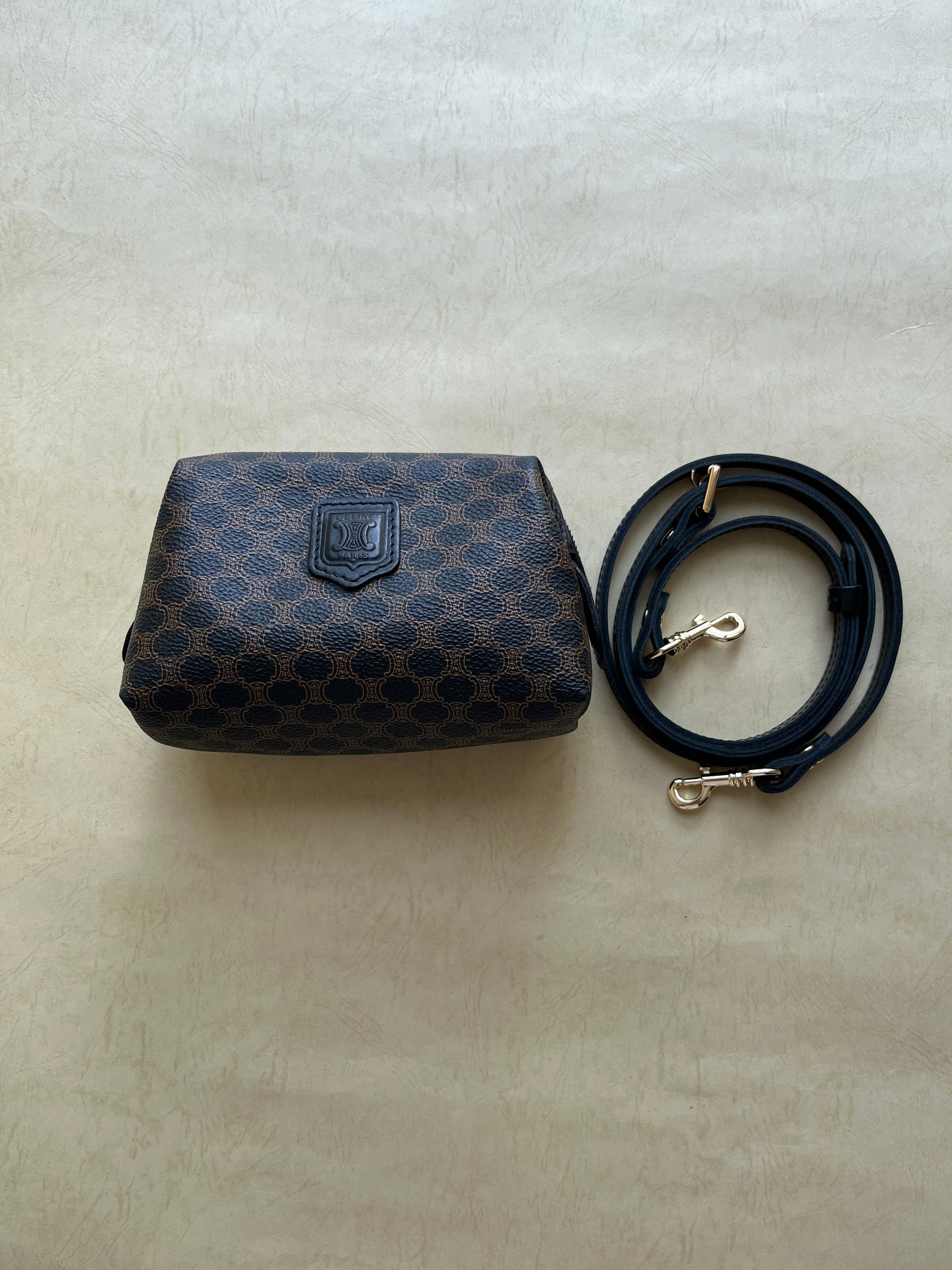Vintage Celine Pouch(Blk, size:s)