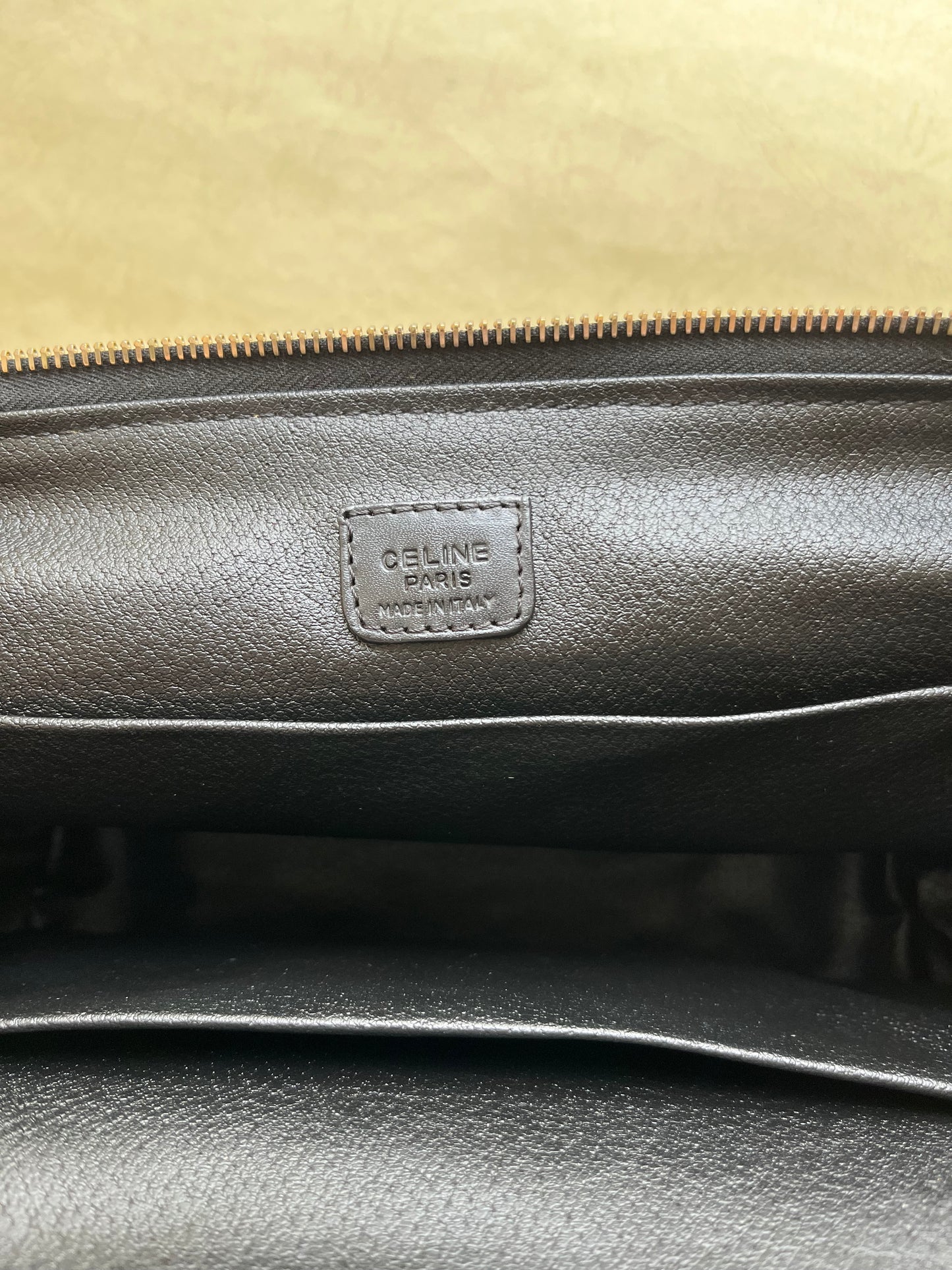 Vintage Celine Pouch (size:L)