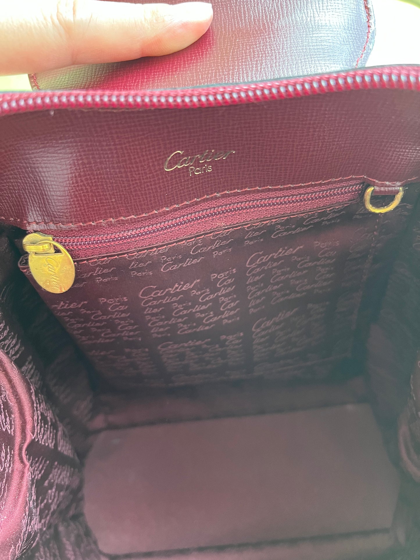 Vintage Cartier Backpack
