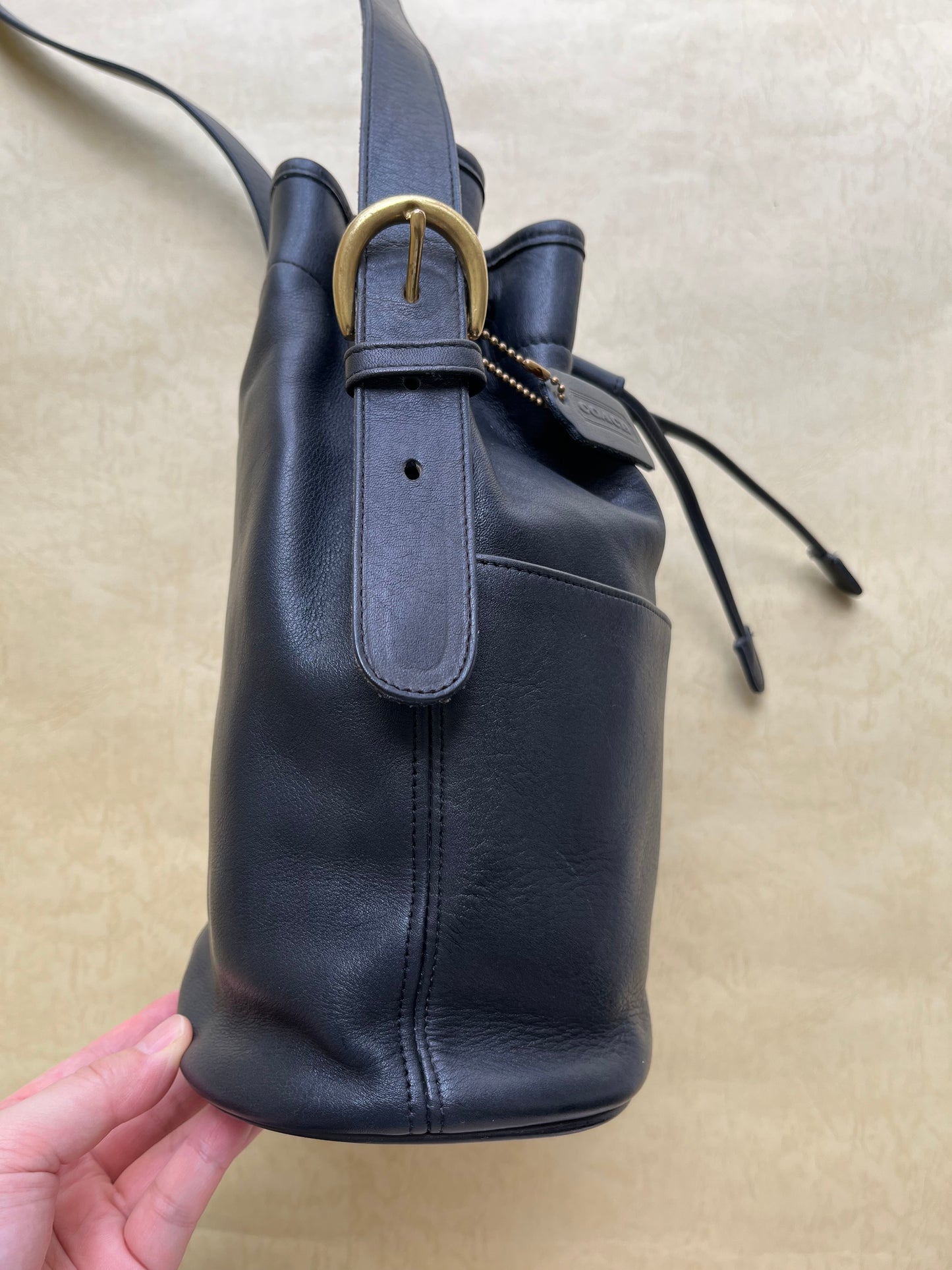 Vintage Coach Bucket Bag