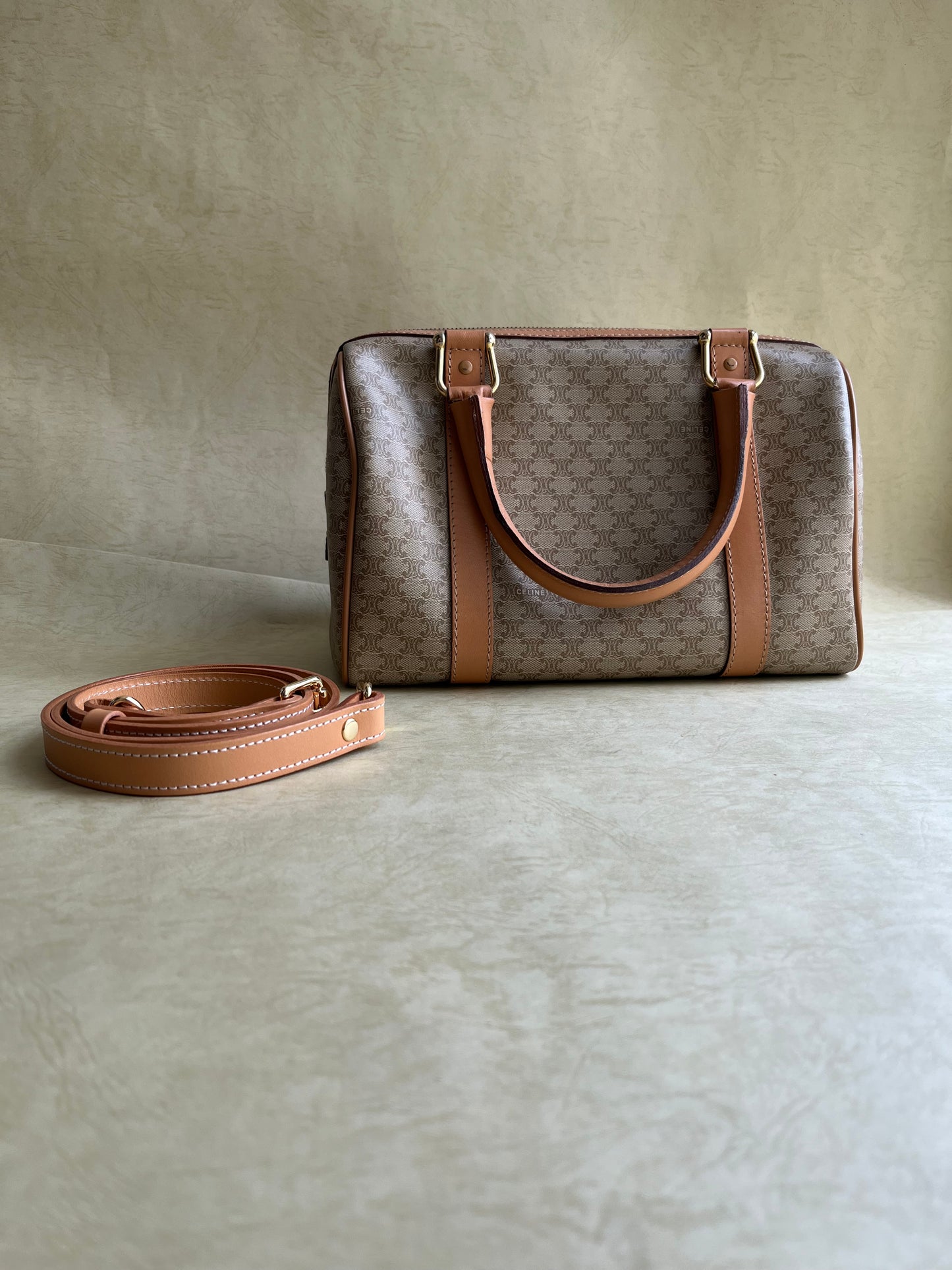 Vintage Celine Boston Bag