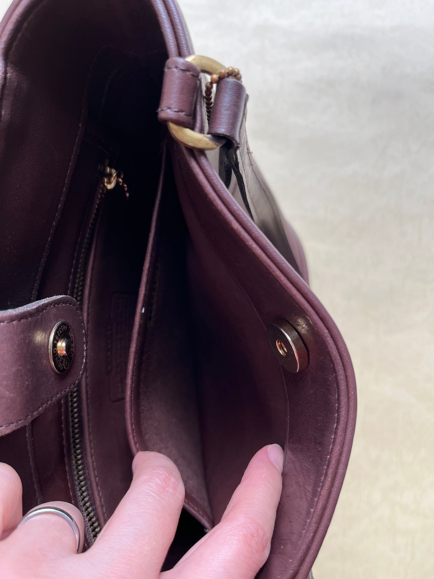 Vintage Coach Tote Bag