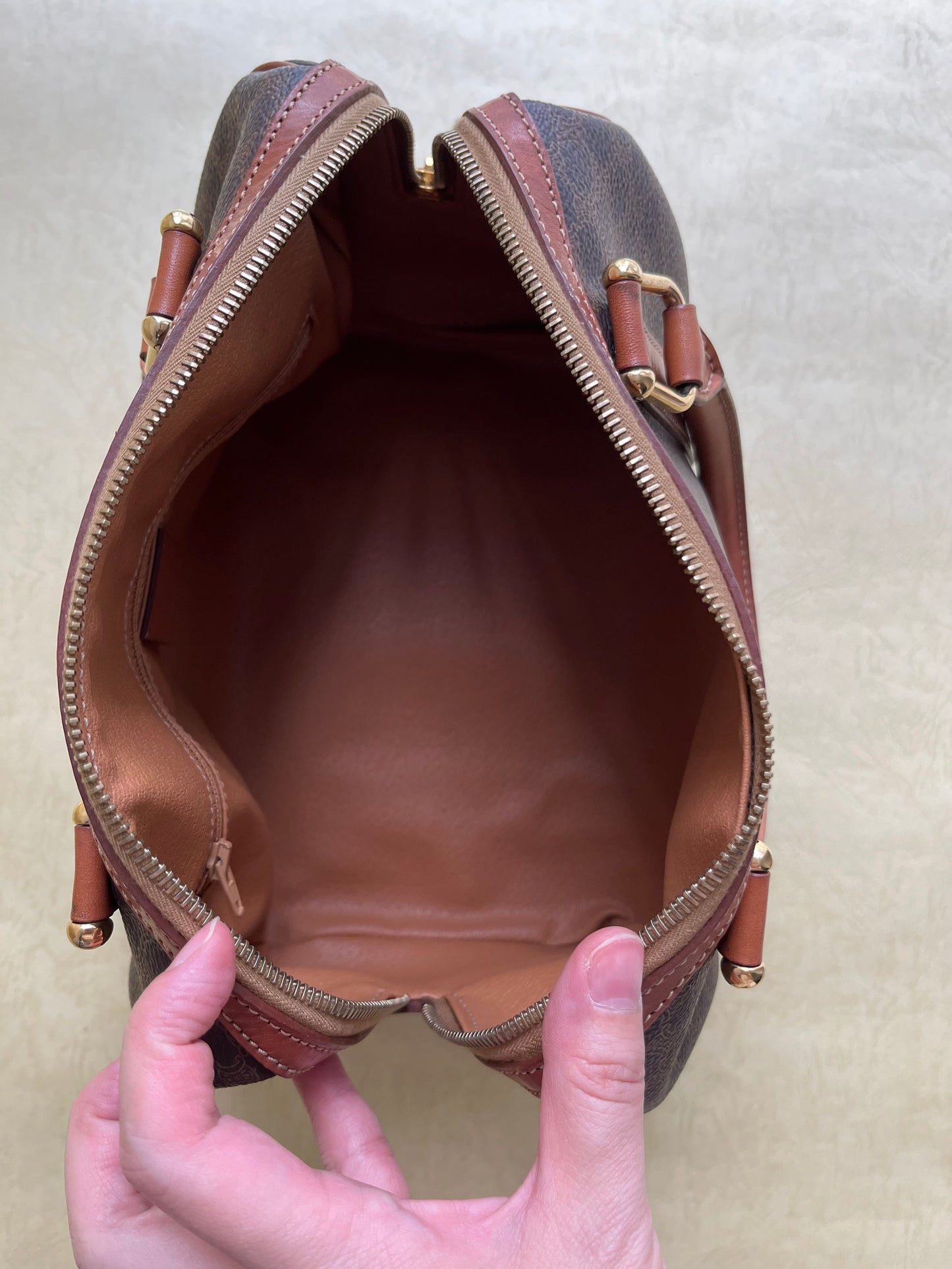 Vintage Celine Boston Bag