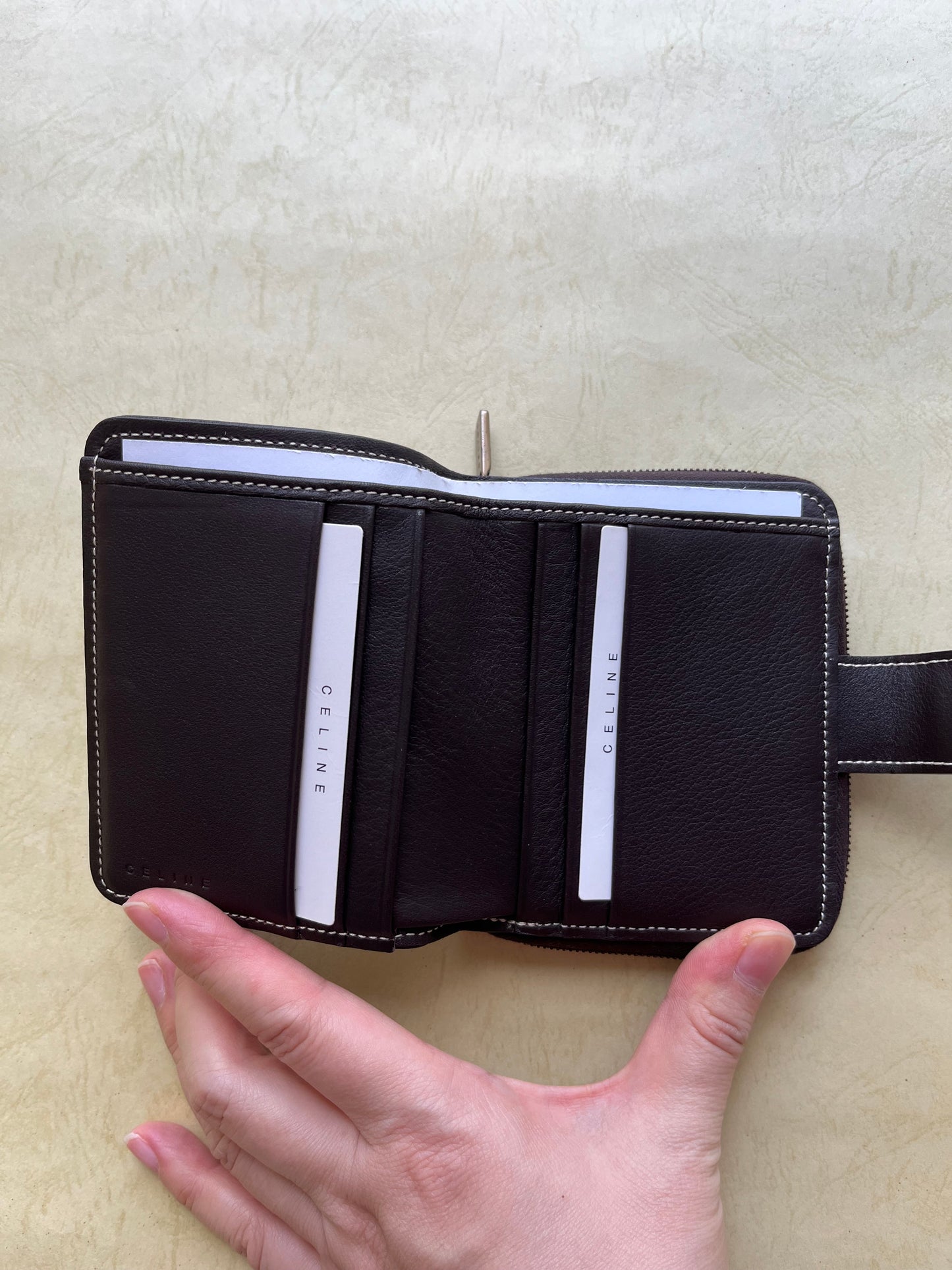 Vintage Celine Short Wallet
