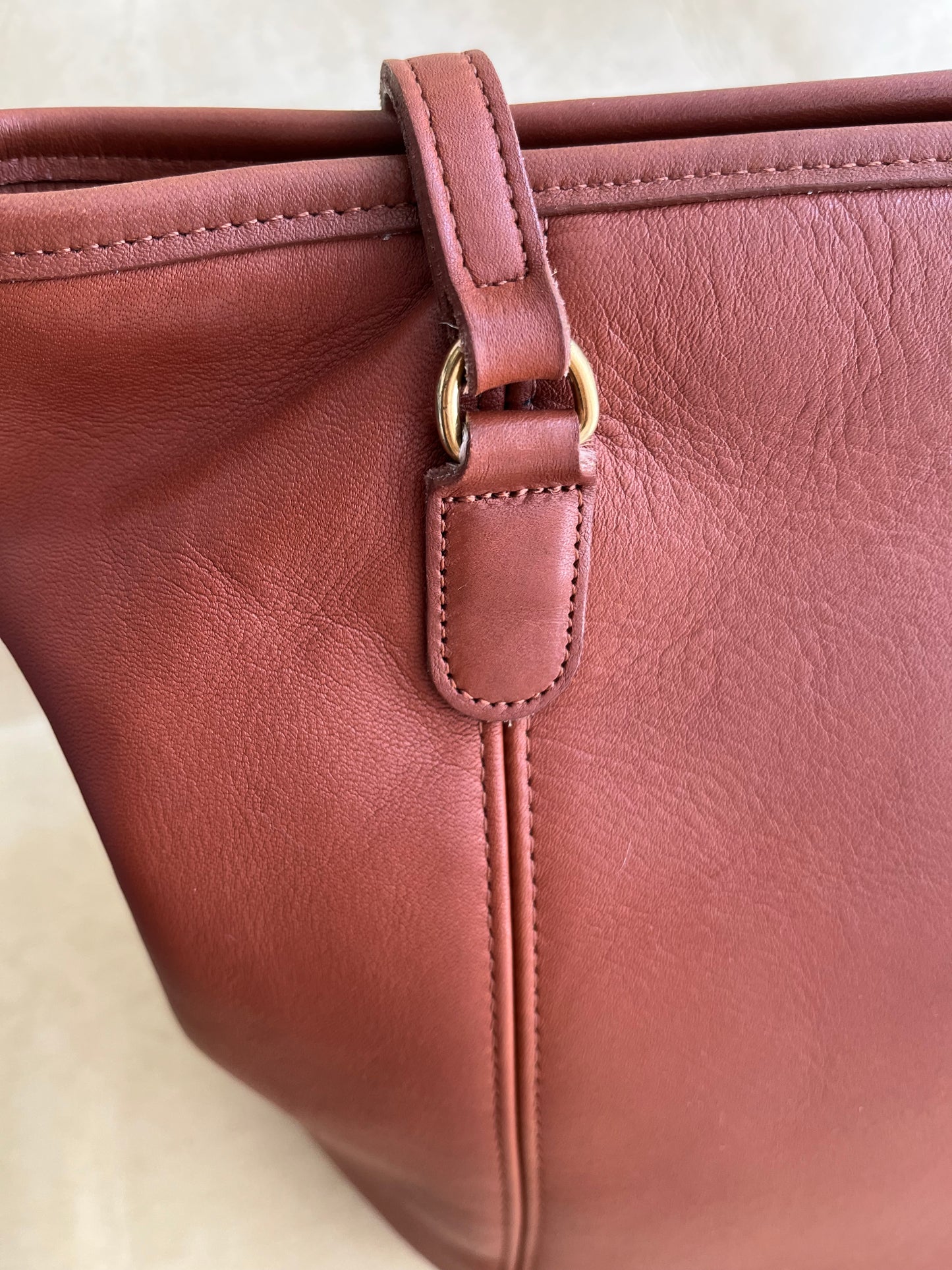 Vintage Coach Framed Pouch Bag