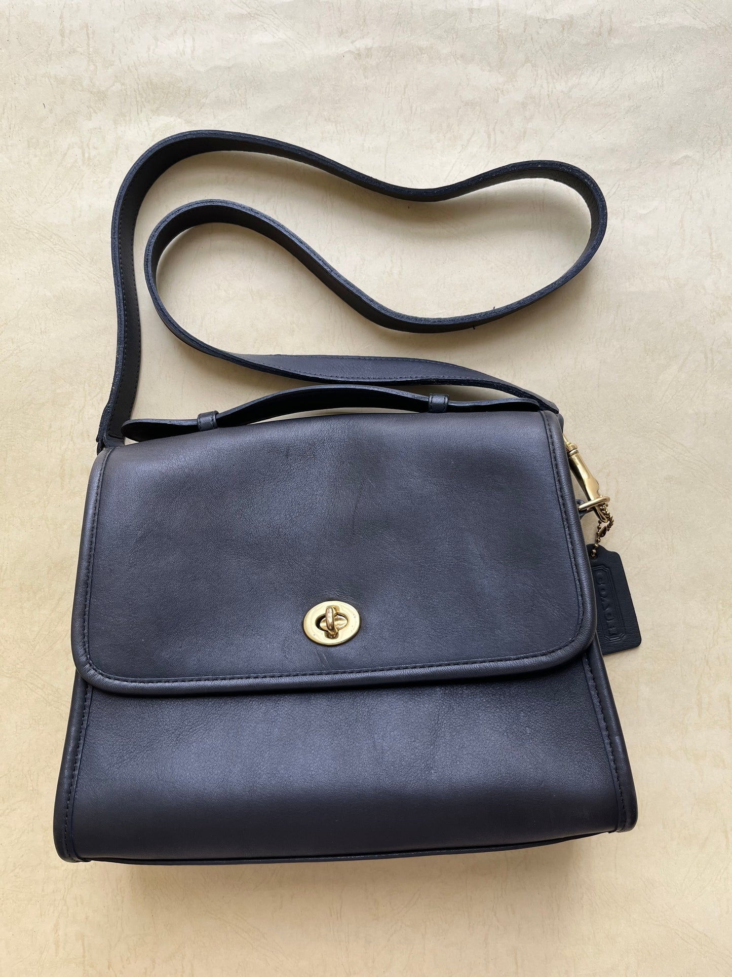 Vintage Coach Court 2-way Bag