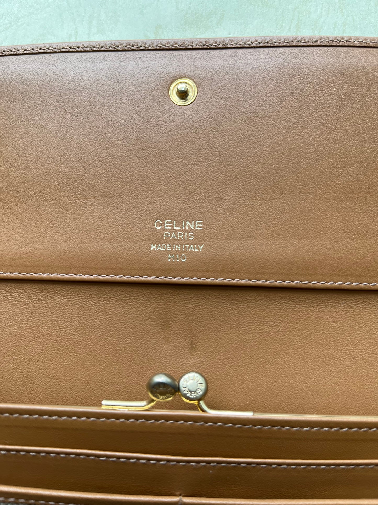 Vintage Celine Long Wallet
