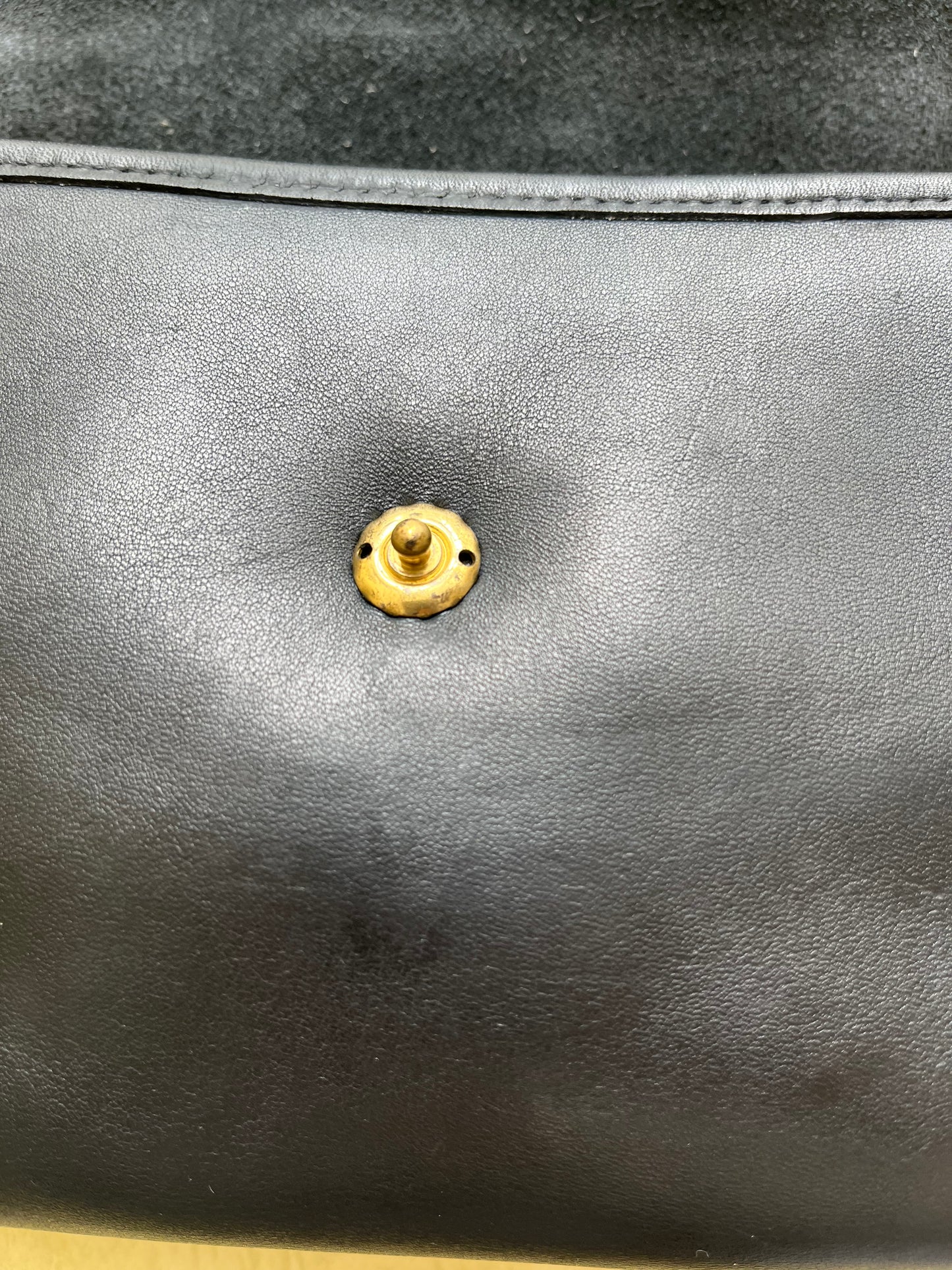 Vintage Coach Black Crossbody Bag