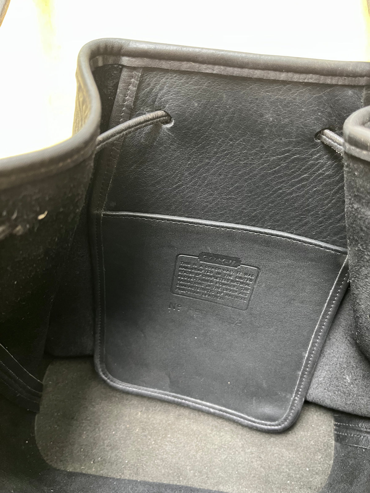 Vintage Coach Bucket Bag