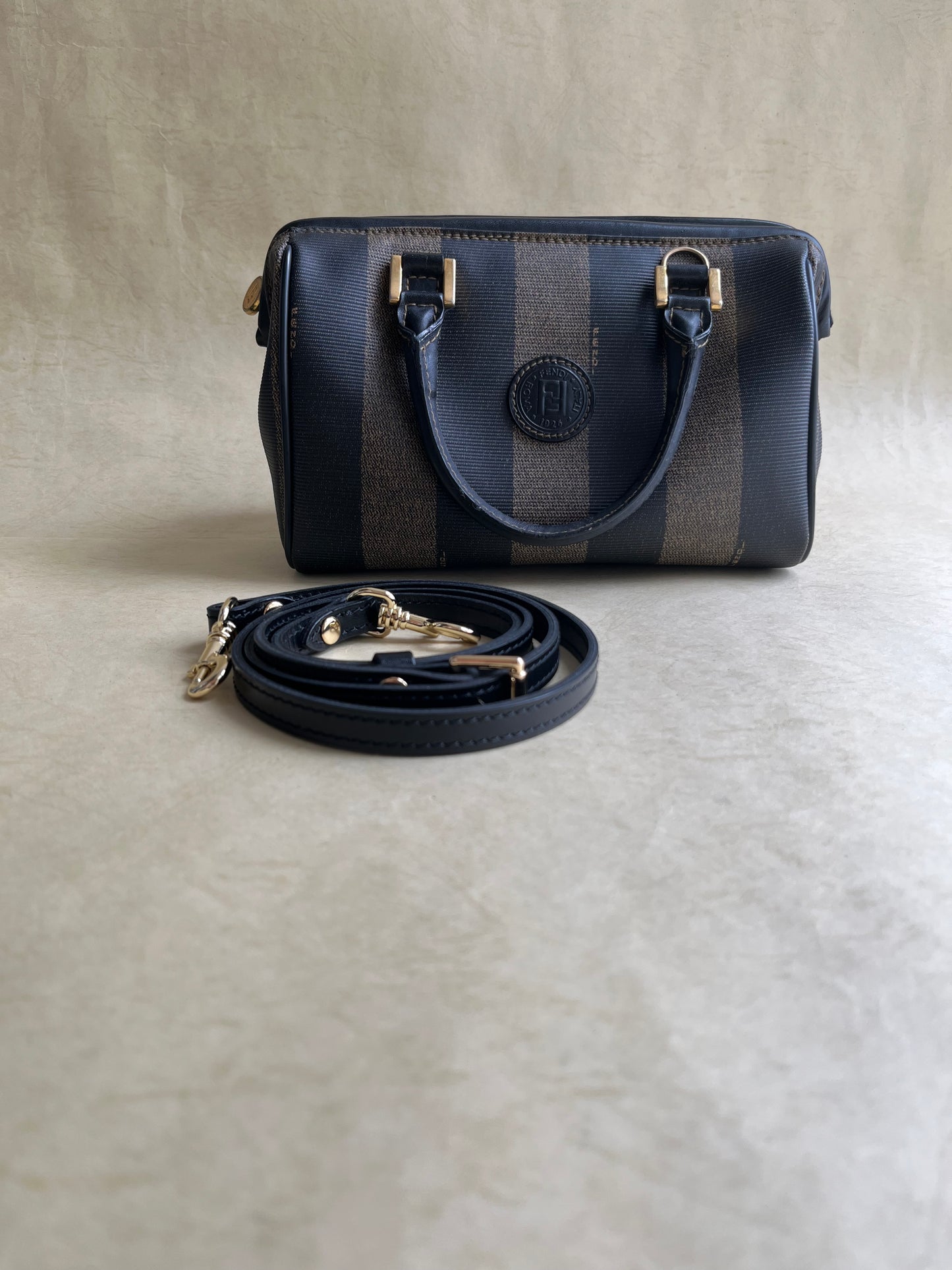 Vintage Fendi Boston Bag(size:mini)