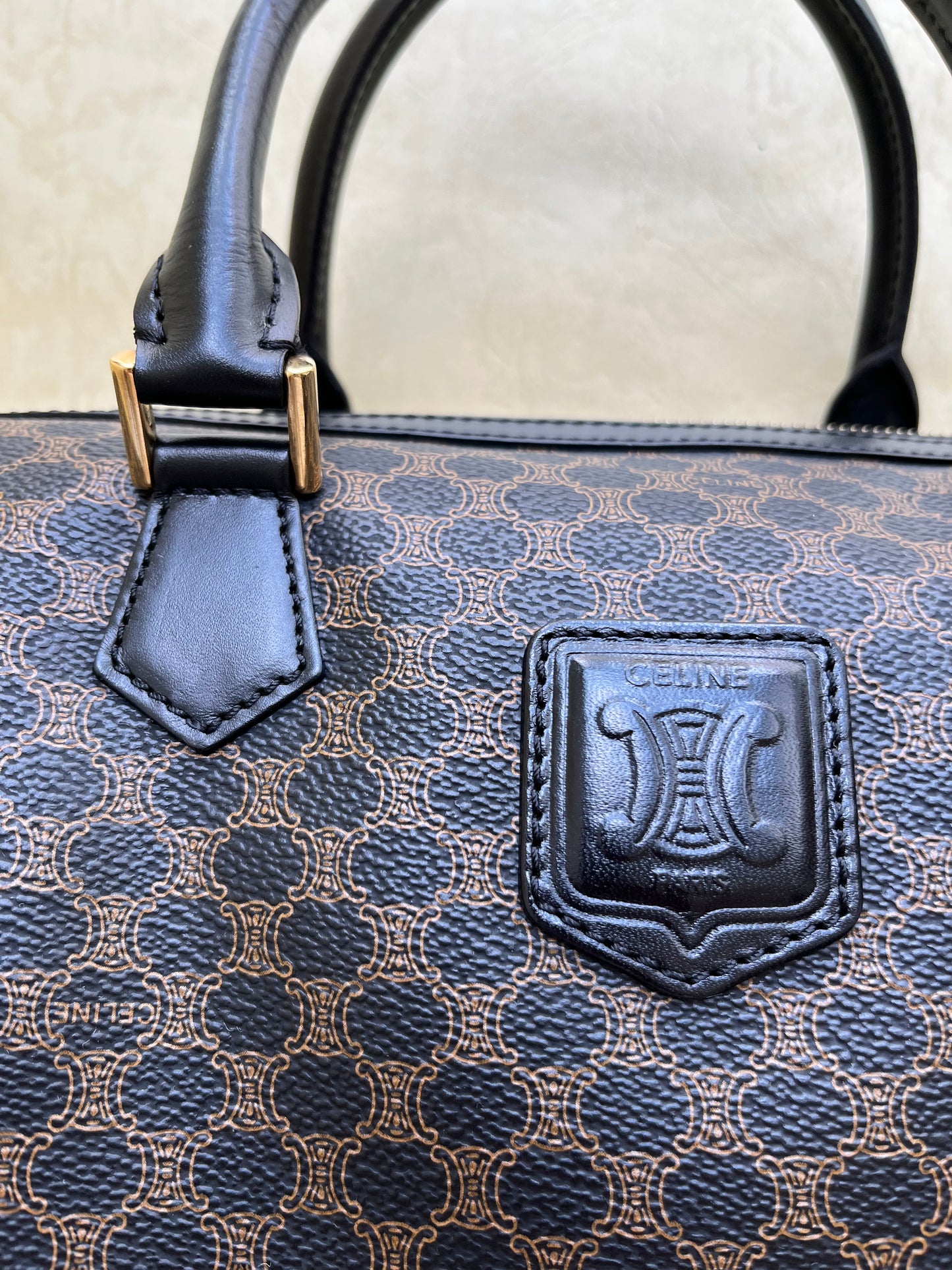 Vintage Celine Boston Bag
