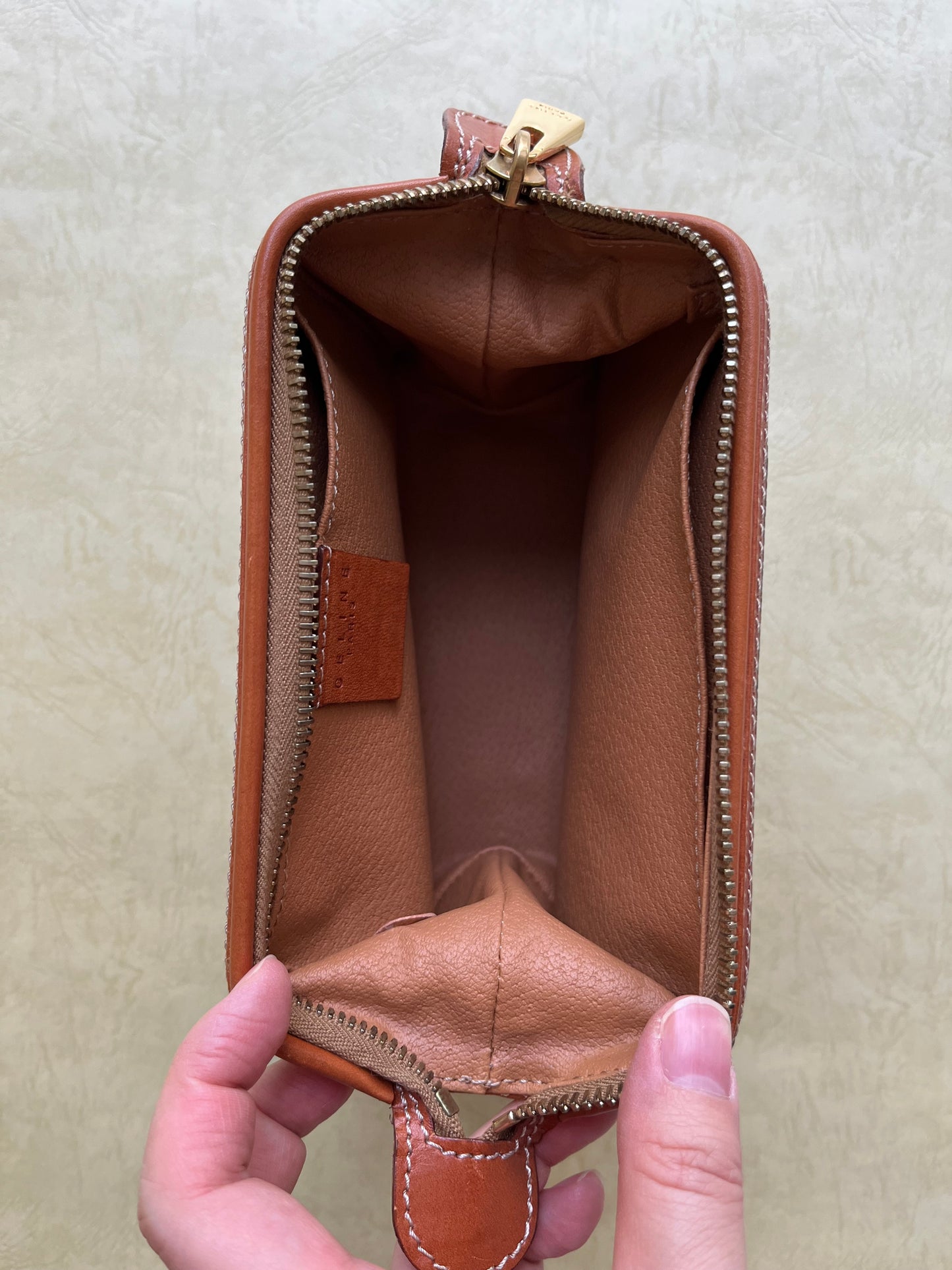 Vintage Celine Pouch, S(Brown)