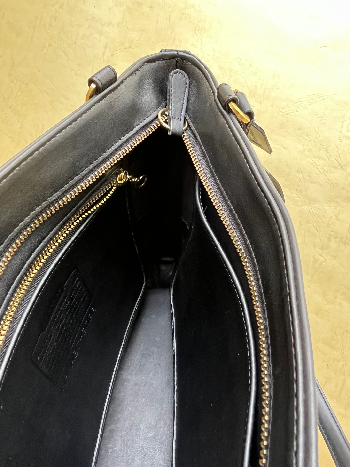 Vintage Coach Tote Bag