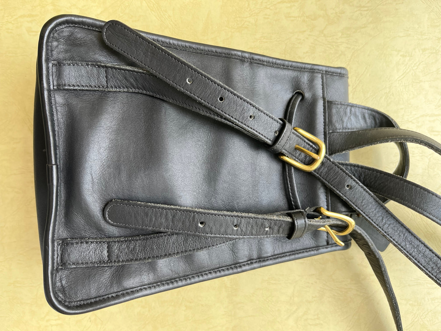 Vintage Coach Black Daypack