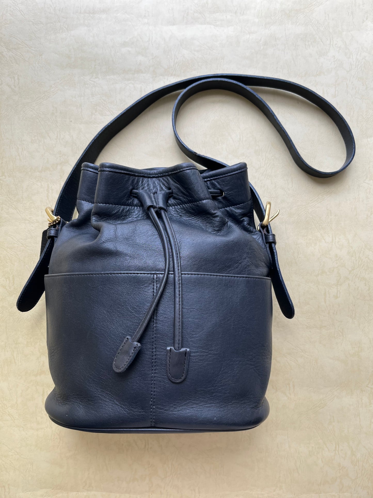 Vintage Coach Bucket Bag