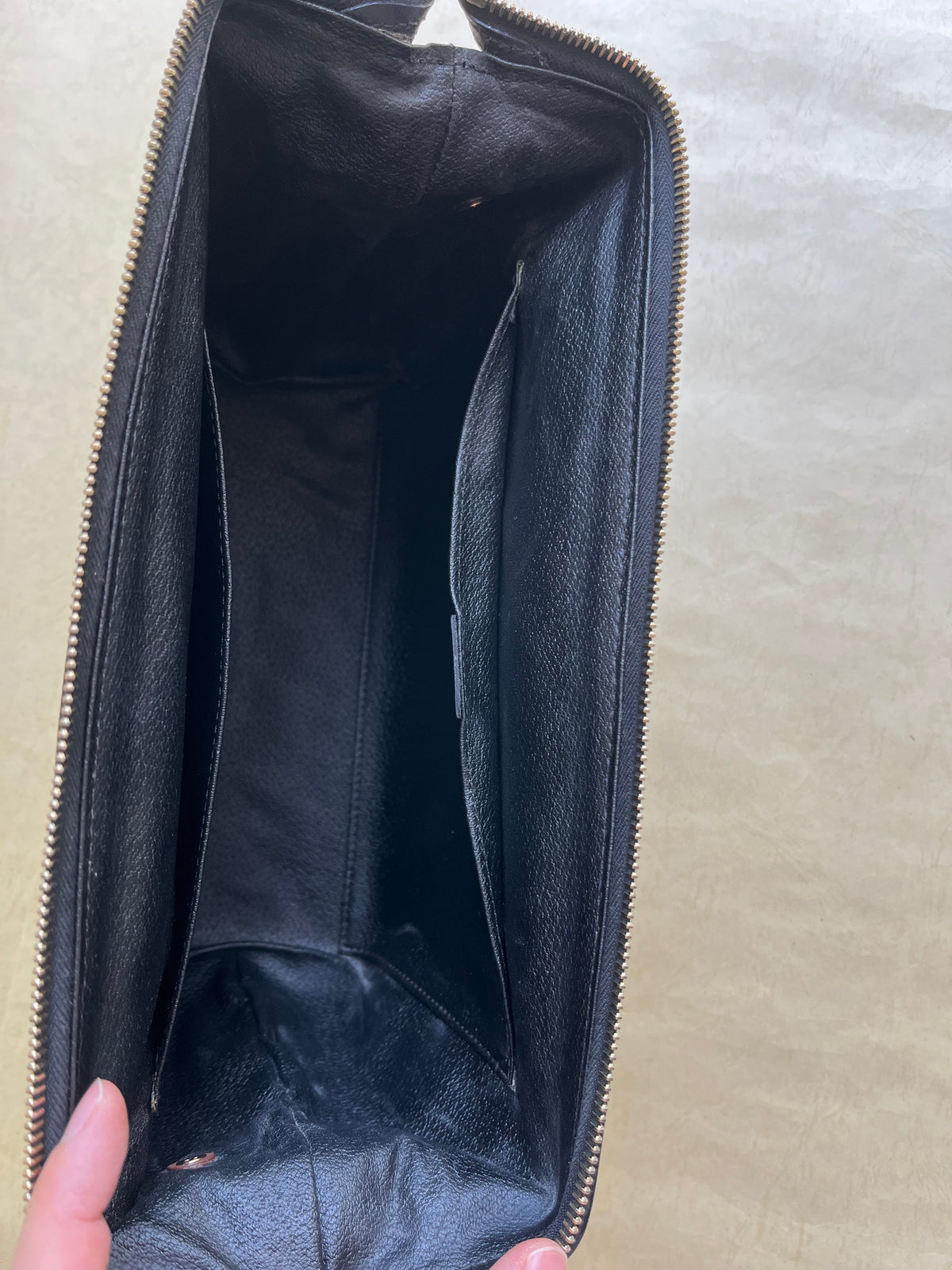 Vintage Celine Pouch (size: L)