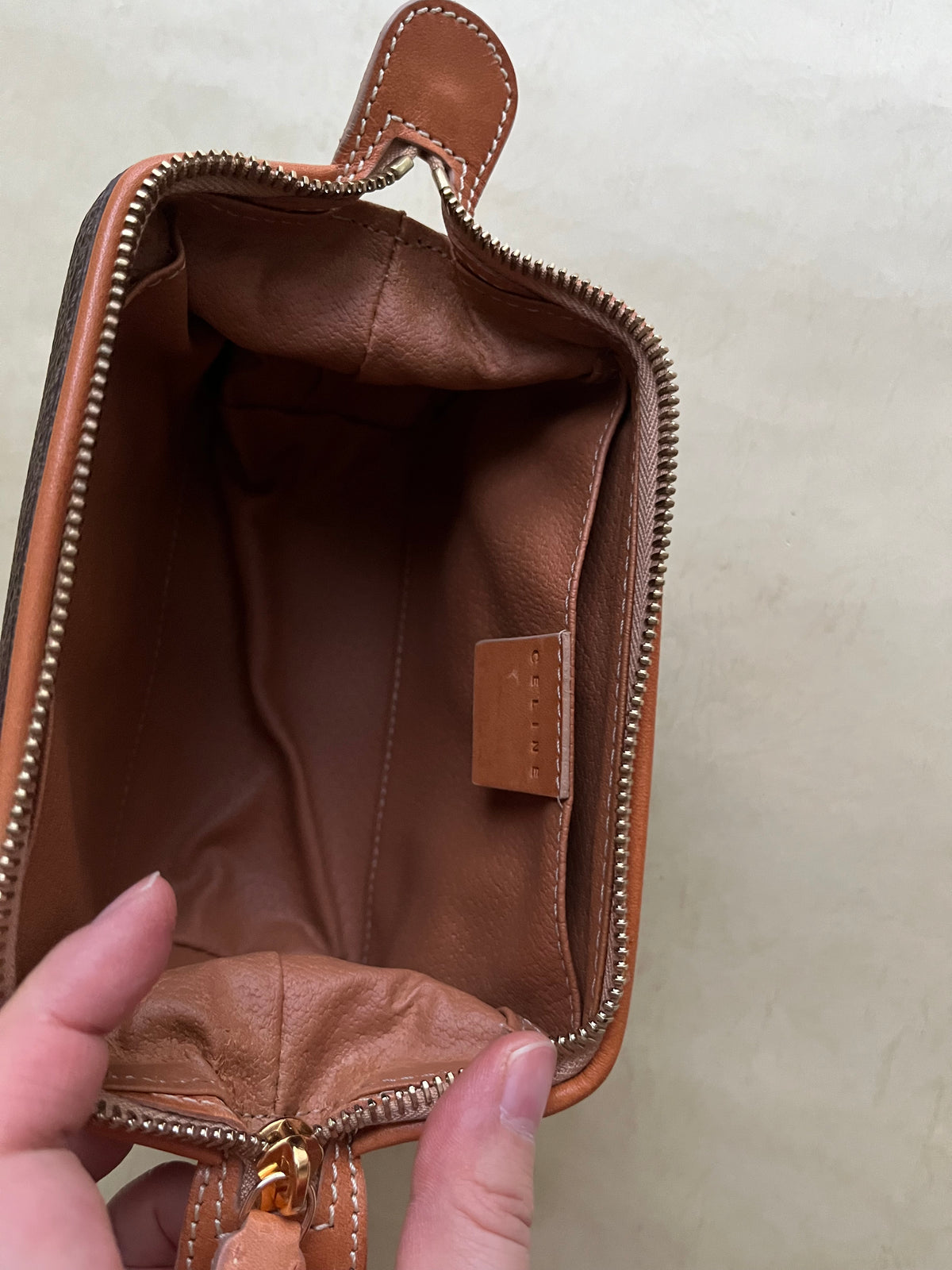 Vintage Celine Pouch(size: mini)