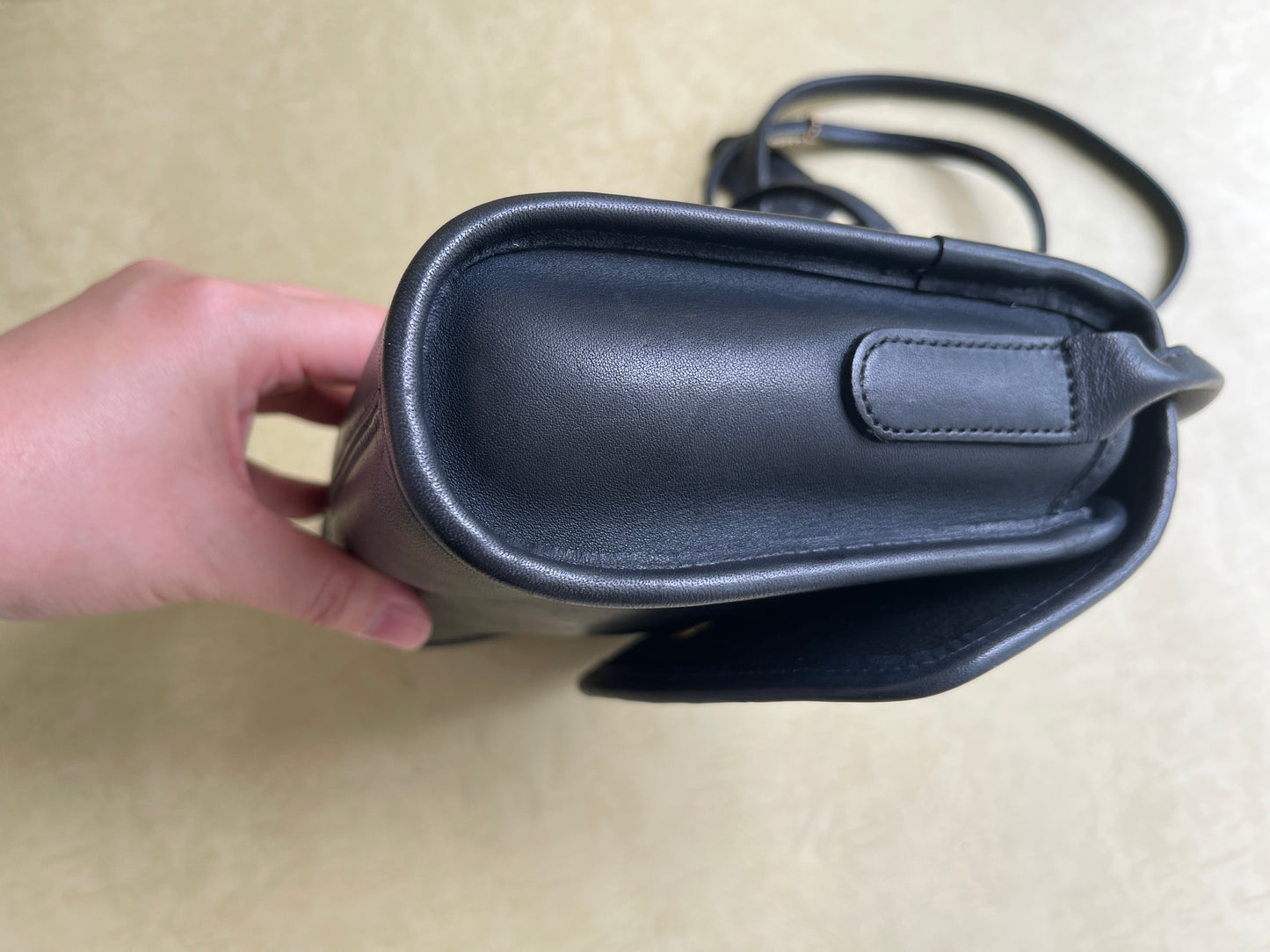 Vintage Coach Black Crossbody Bag