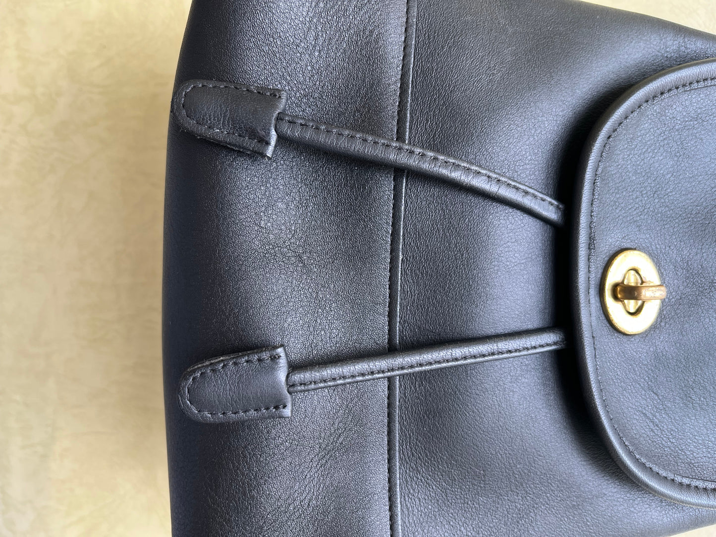 Vintage Coach Black Daypack