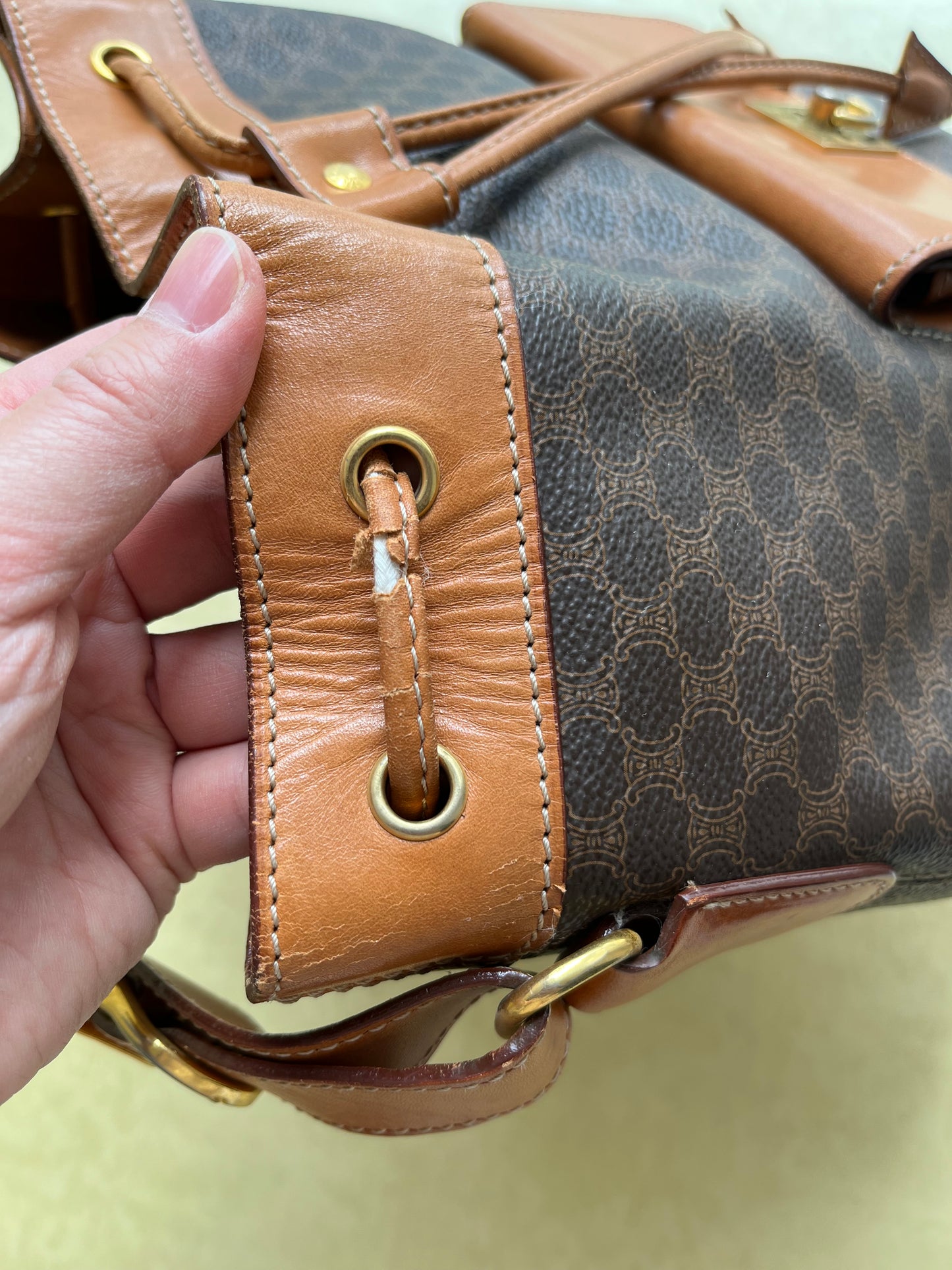 Vintage Celine Bucket Bag