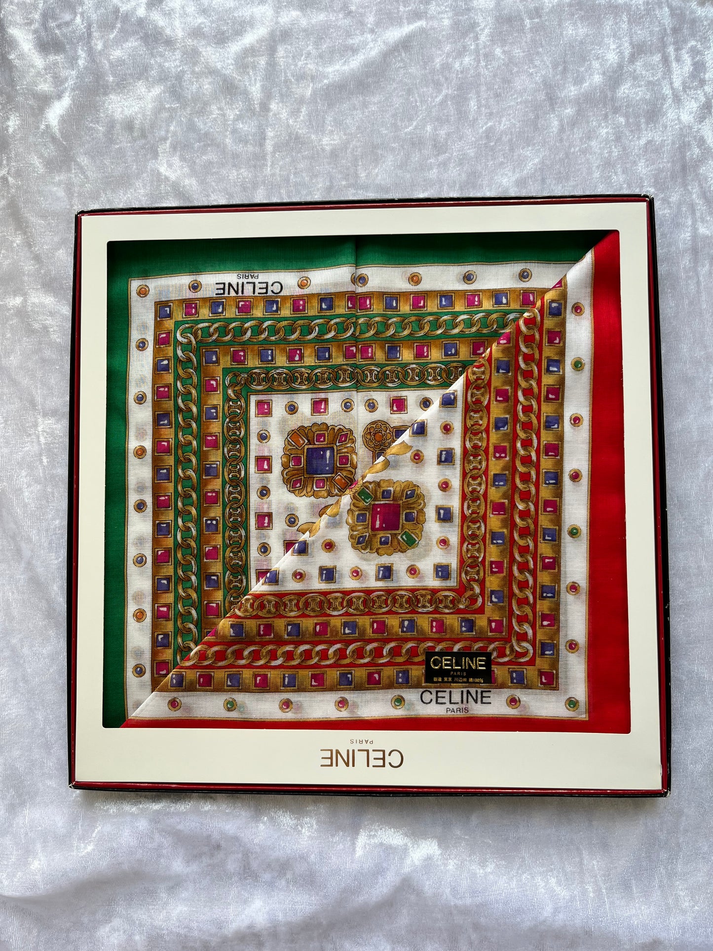 Vintage Celine Handkerchief