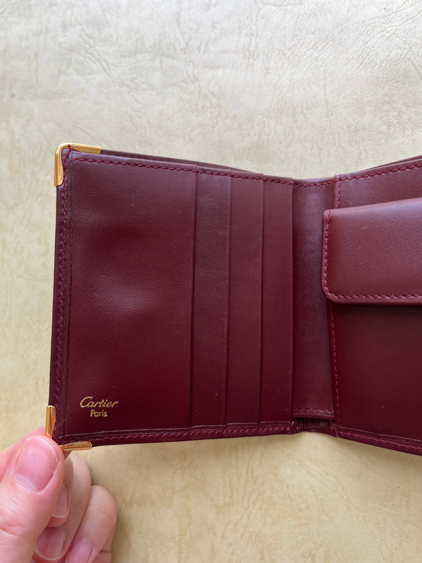 Vintage Cartier Short Wallet