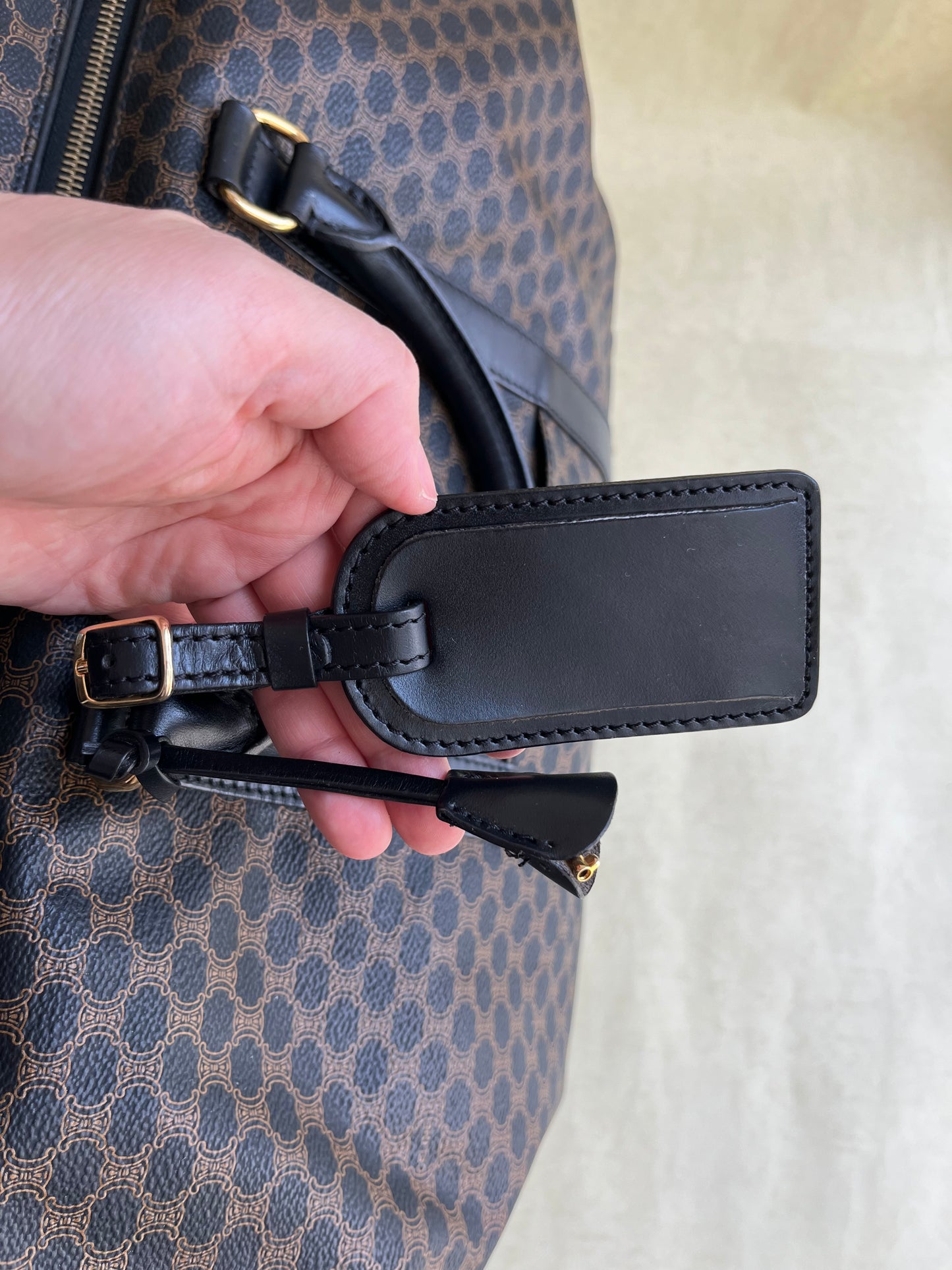 Vintage Celine Luggage Bag