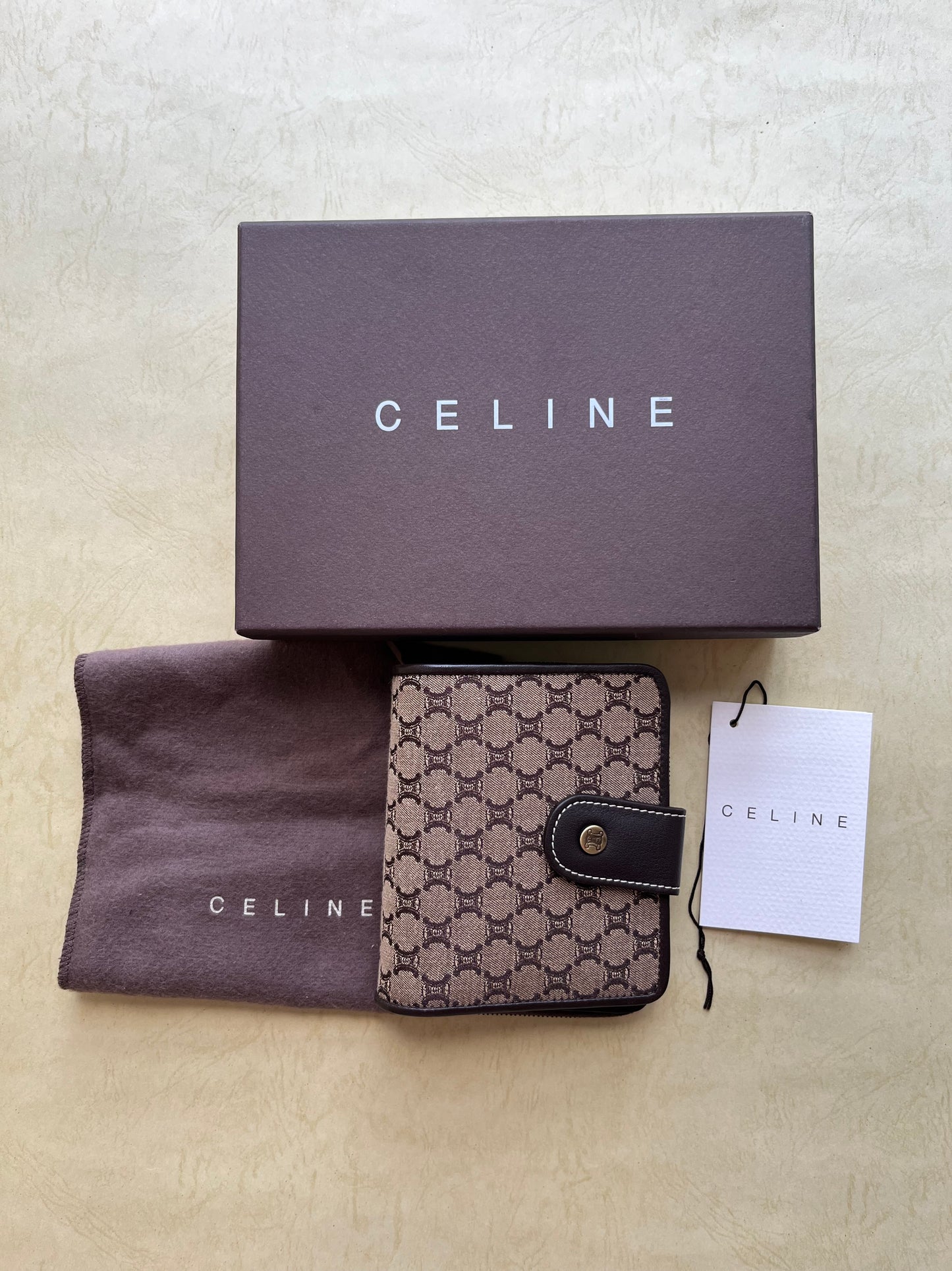 Vintage Celine Short Wallet