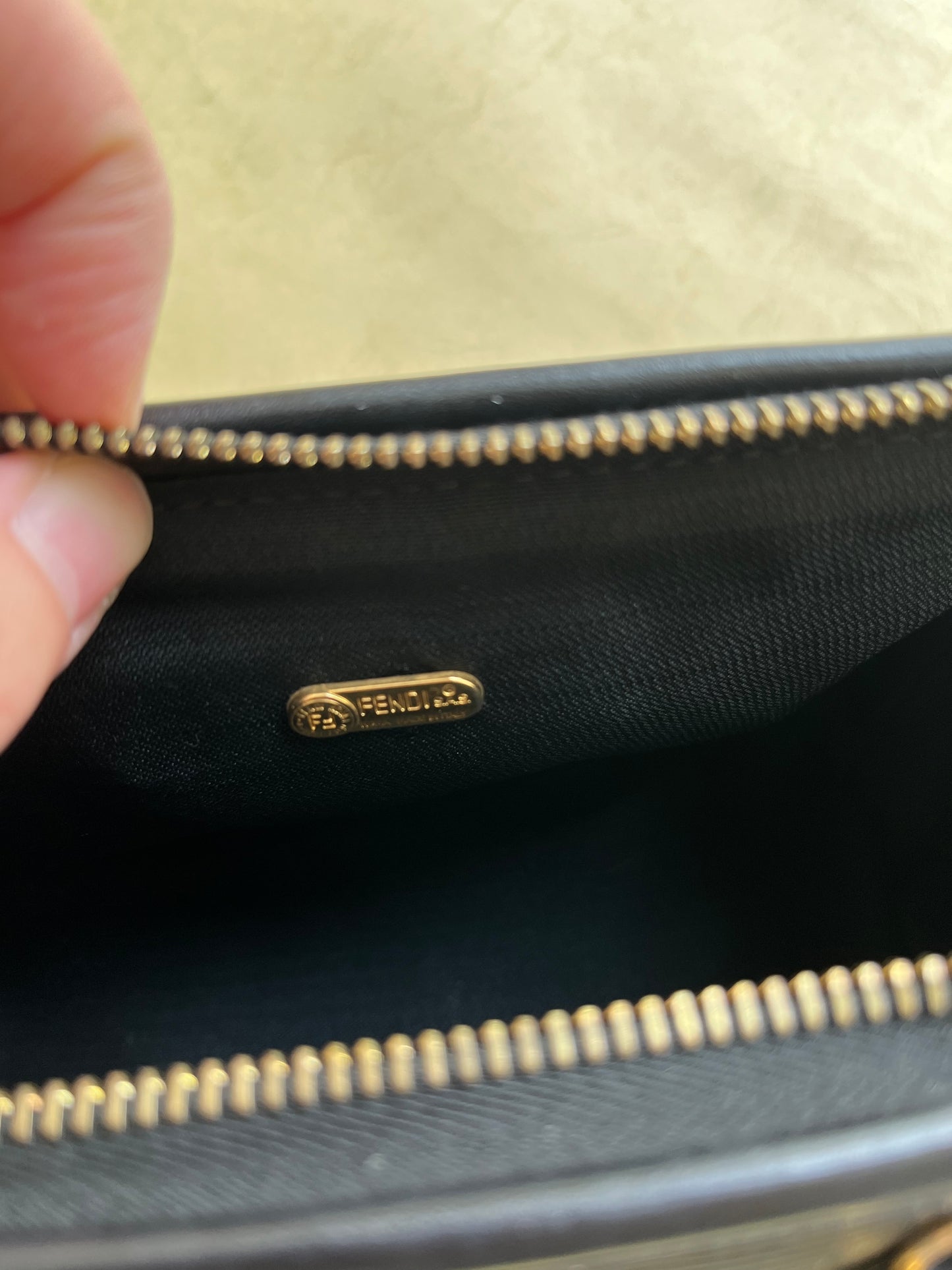 Vintage Fendi Boston Bag(size:mini)