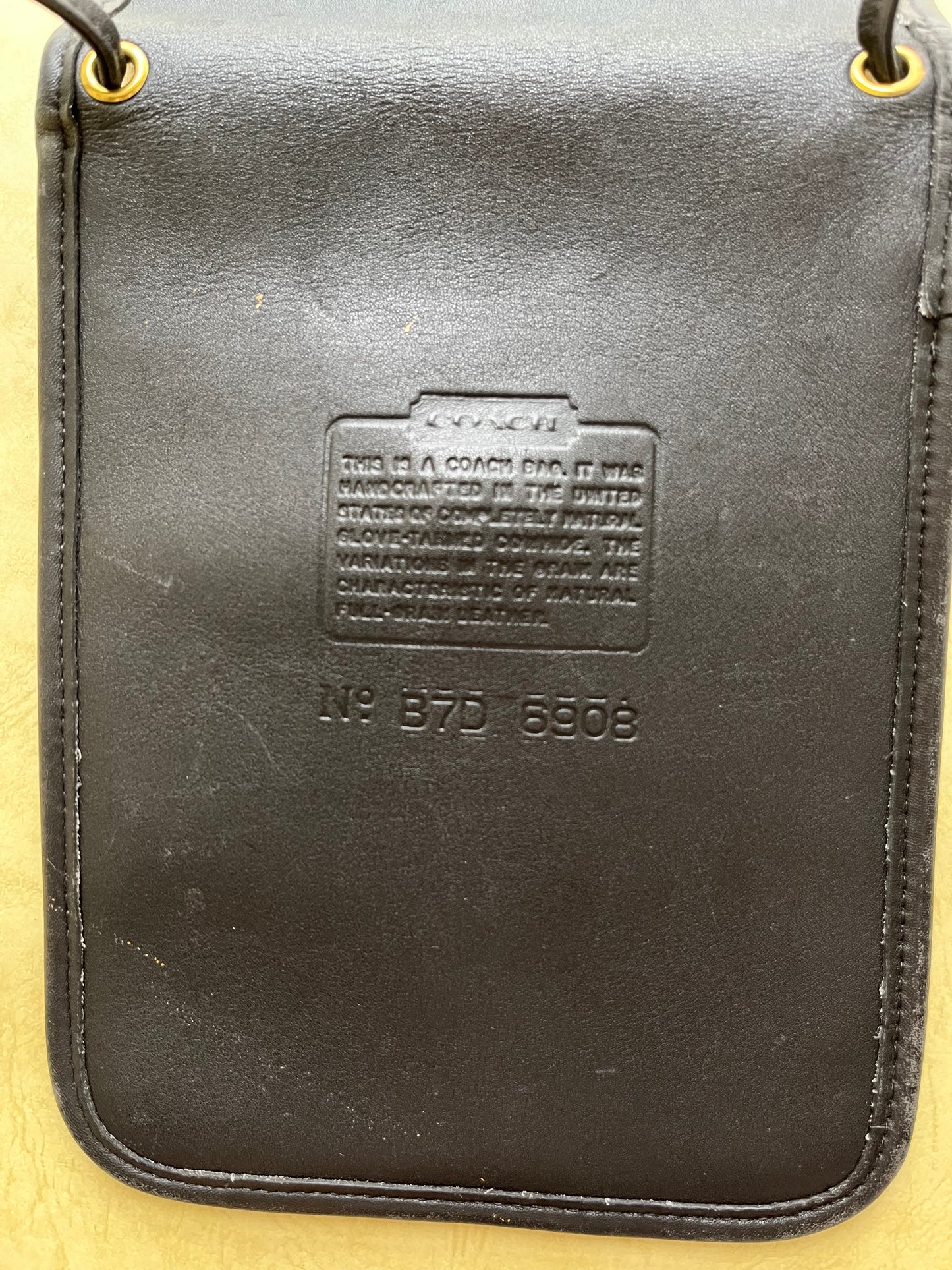 Vintage Coach Passport Hipster