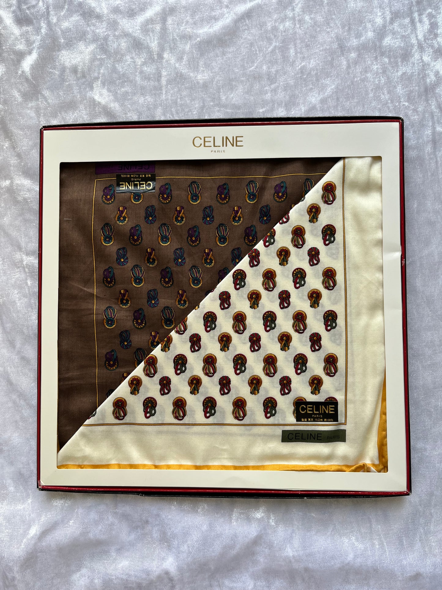 Vintage Celine Handkerchief